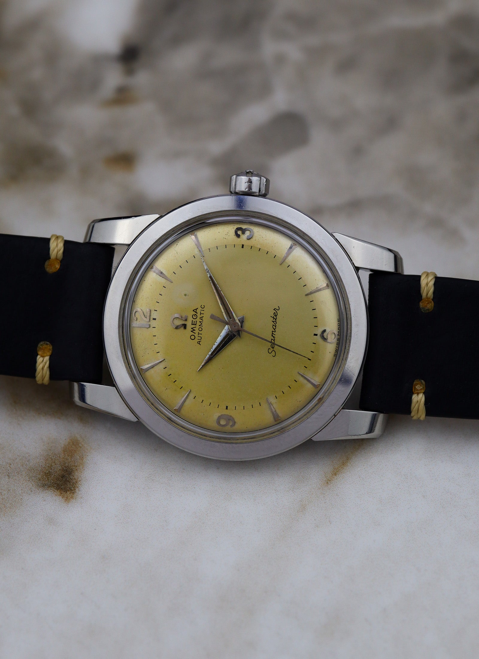 1954 Omega Seamaster Fat Lugs 2767-3 SC cal. 354 Serviced