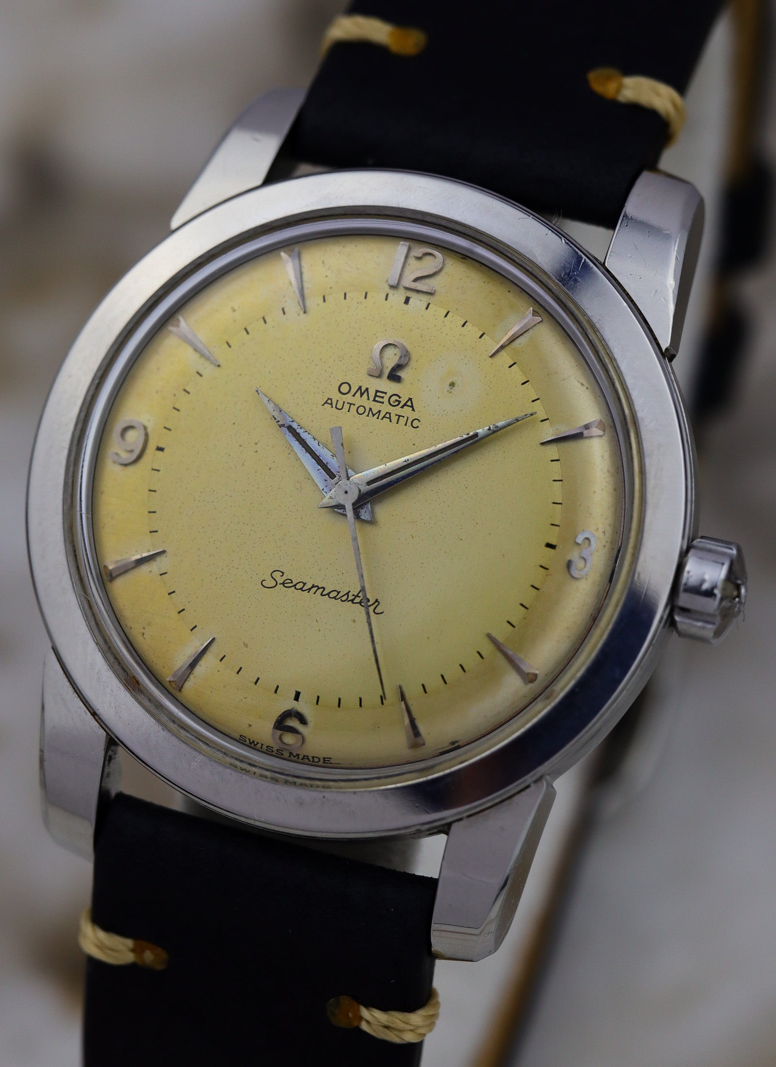 1954 Omega Seamaster Fat Lugs 2767-3 SC cal. 354 Serviced
