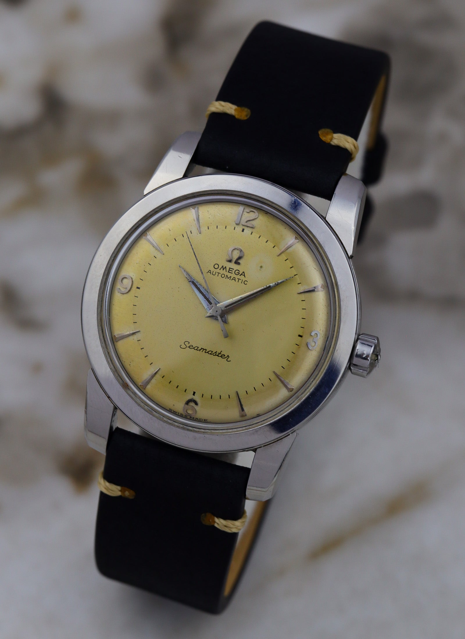 1954 Omega Seamaster Fat Lugs 2767-3 SC cal. 354 Serviced