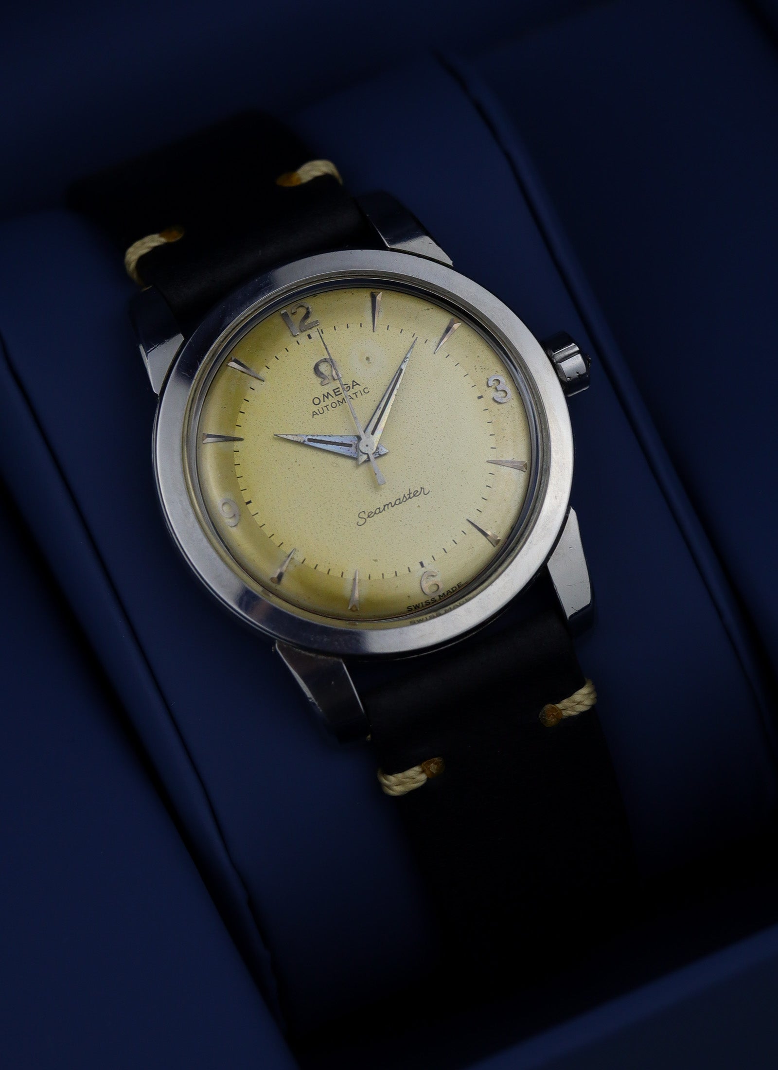 1954 Omega Seamaster Fat Lugs 2767-3 SC cal. 354 Serviced
