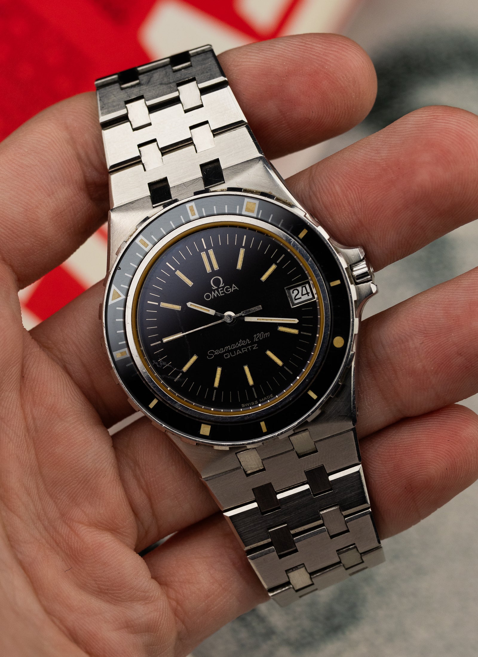 1980 Omega Seamaster 120M Jaques Mayol Plongeur de Luxe 396.0900 cal. 1337 (Copy)