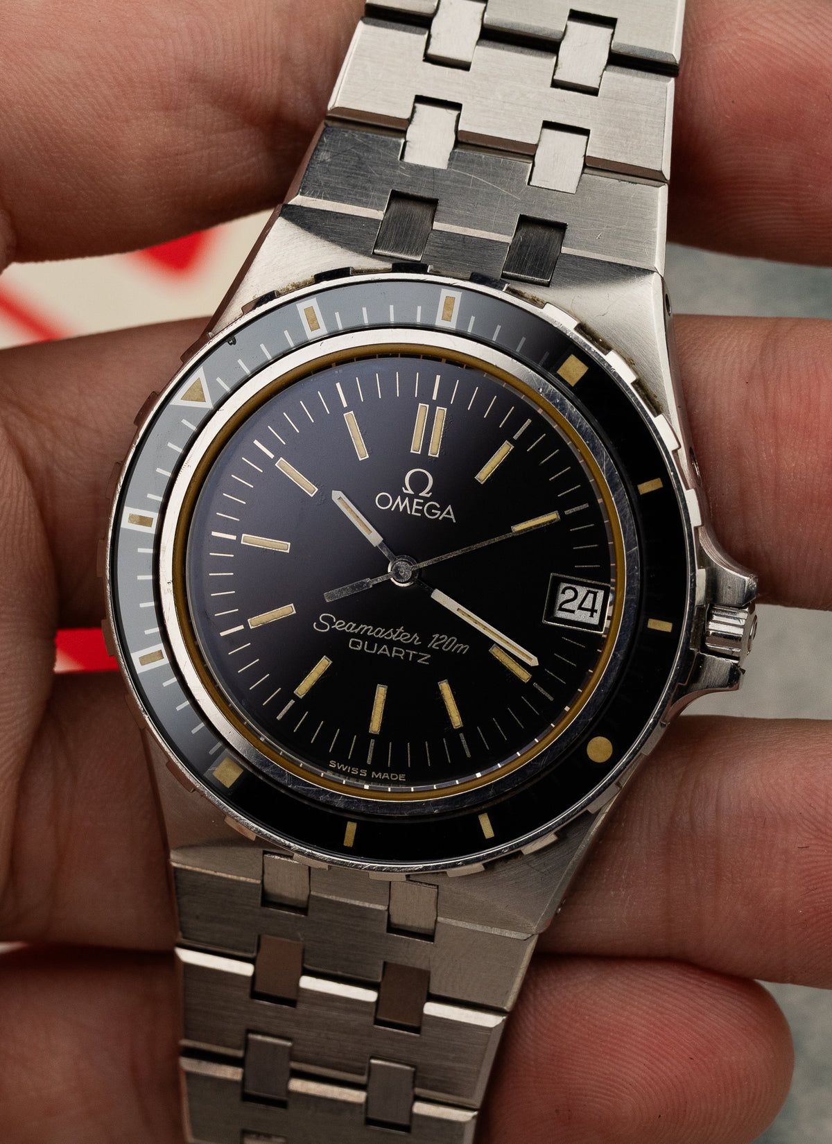 1980 Omega Seamaster 120M Jaques Mayol Plongeur de Luxe 396.0900 cal. 1337 (Copy)