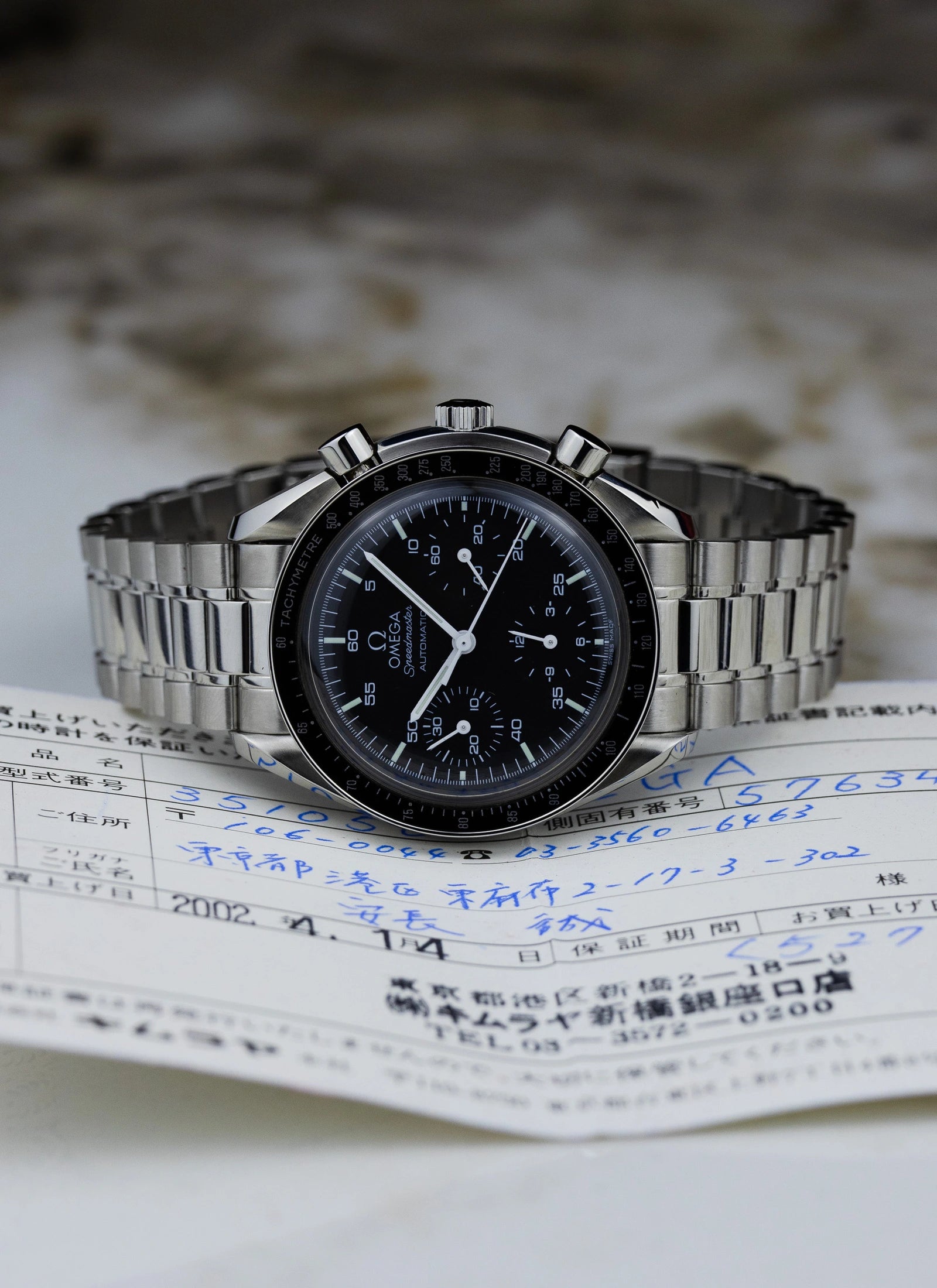 2000s Omega Speedmaster Reduced SPA 3510.50 cal. 3220 Full Set