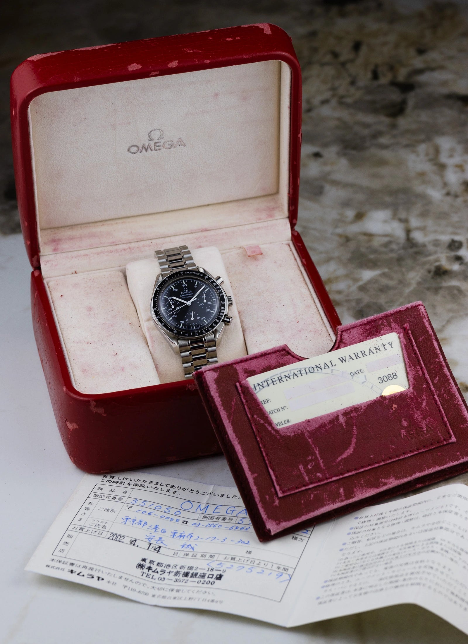 2000s Omega Speedmaster Reduced SPA 3510.50 cal. 3220 Full Set