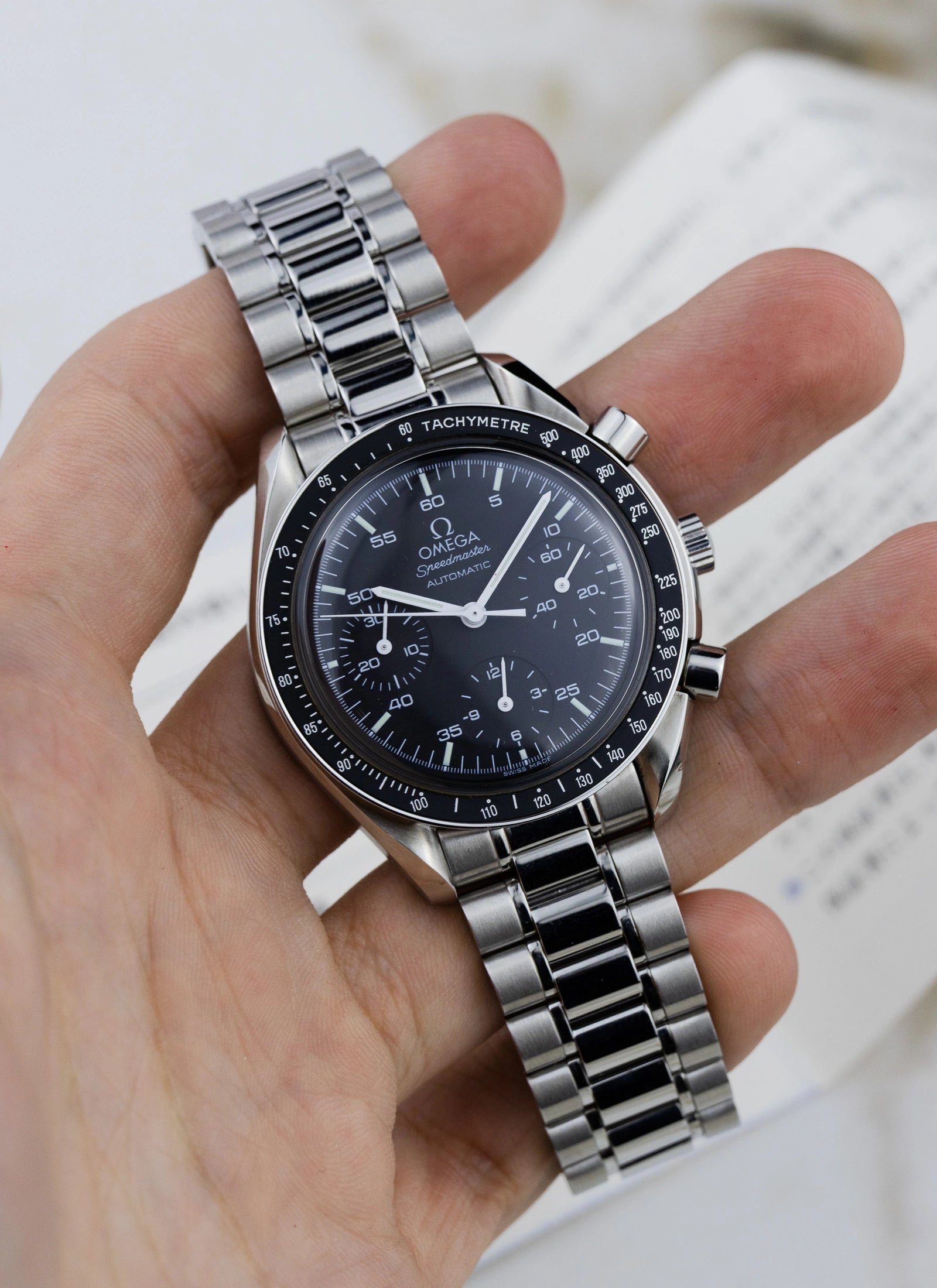 2000s Omega Speedmaster Reduced SPA 3510.50 cal. 3220 Full Set