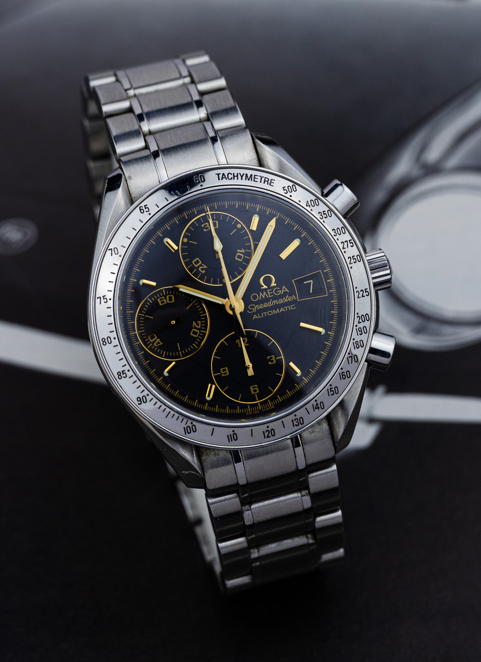 Omega Speedmaster Date 3513.54.00 Full Set