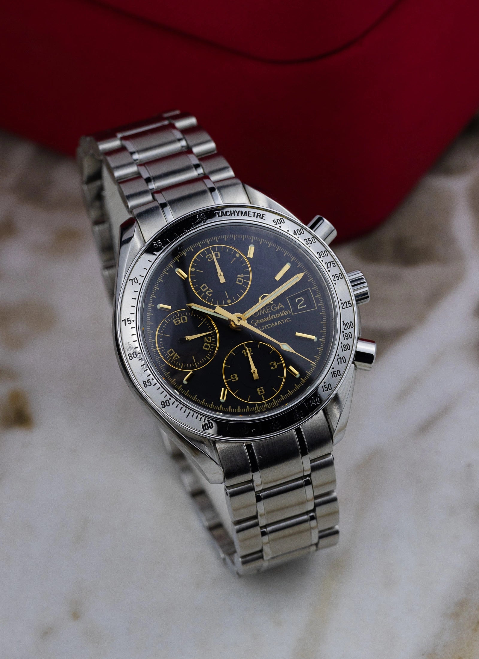 2000 Omega Speedmaster Date 3513.54 cal. 1152 Serviced Full Set