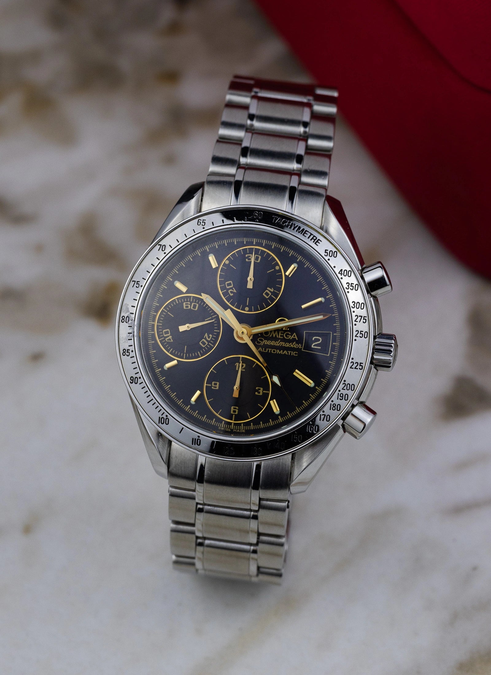 2000 Omega Speedmaster Date 3513.54 cal. 1152 Serviced Full Set