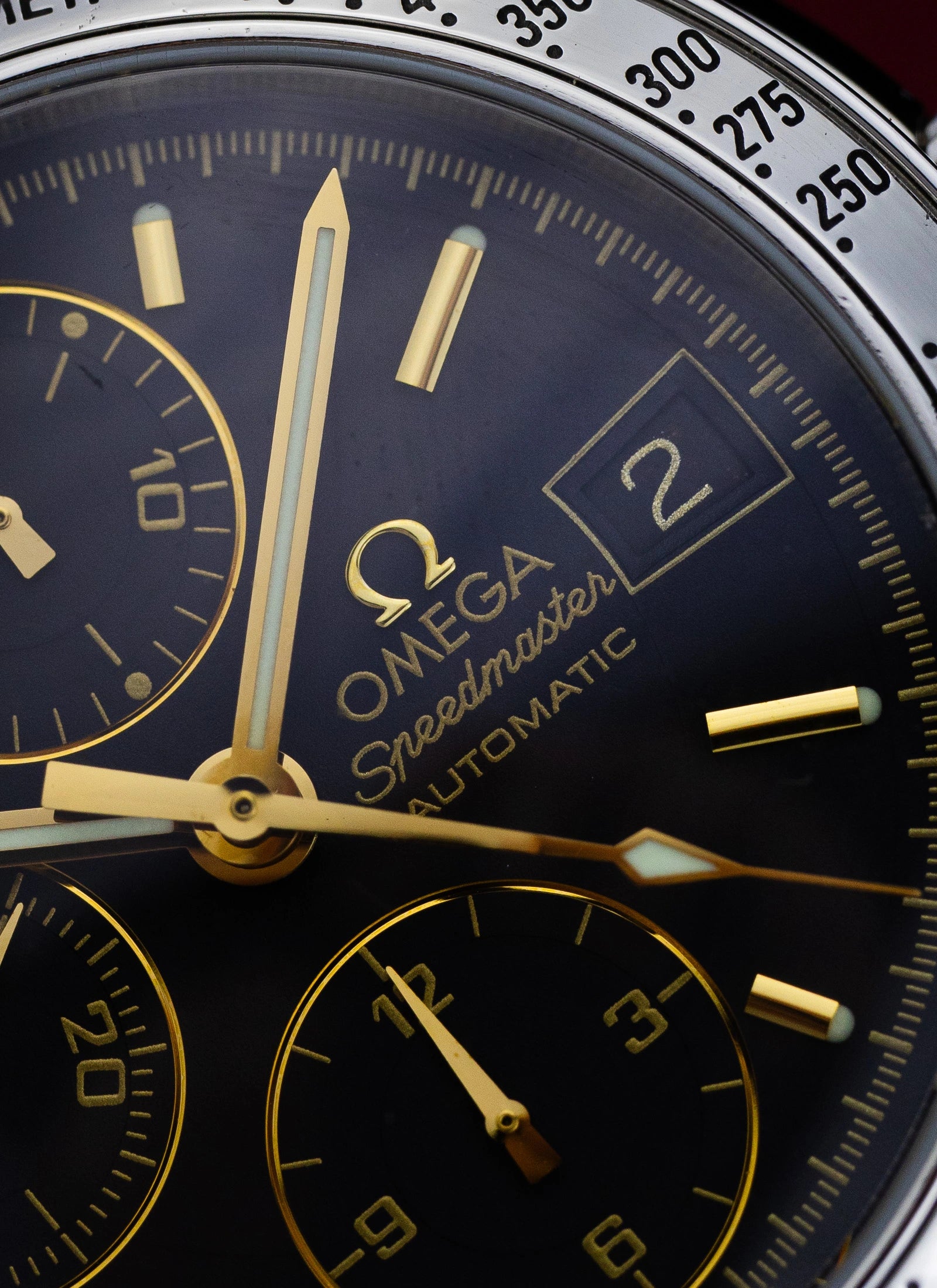 2000 Omega Speedmaster Date 3513.54 cal. 1152 Serviced Full Set