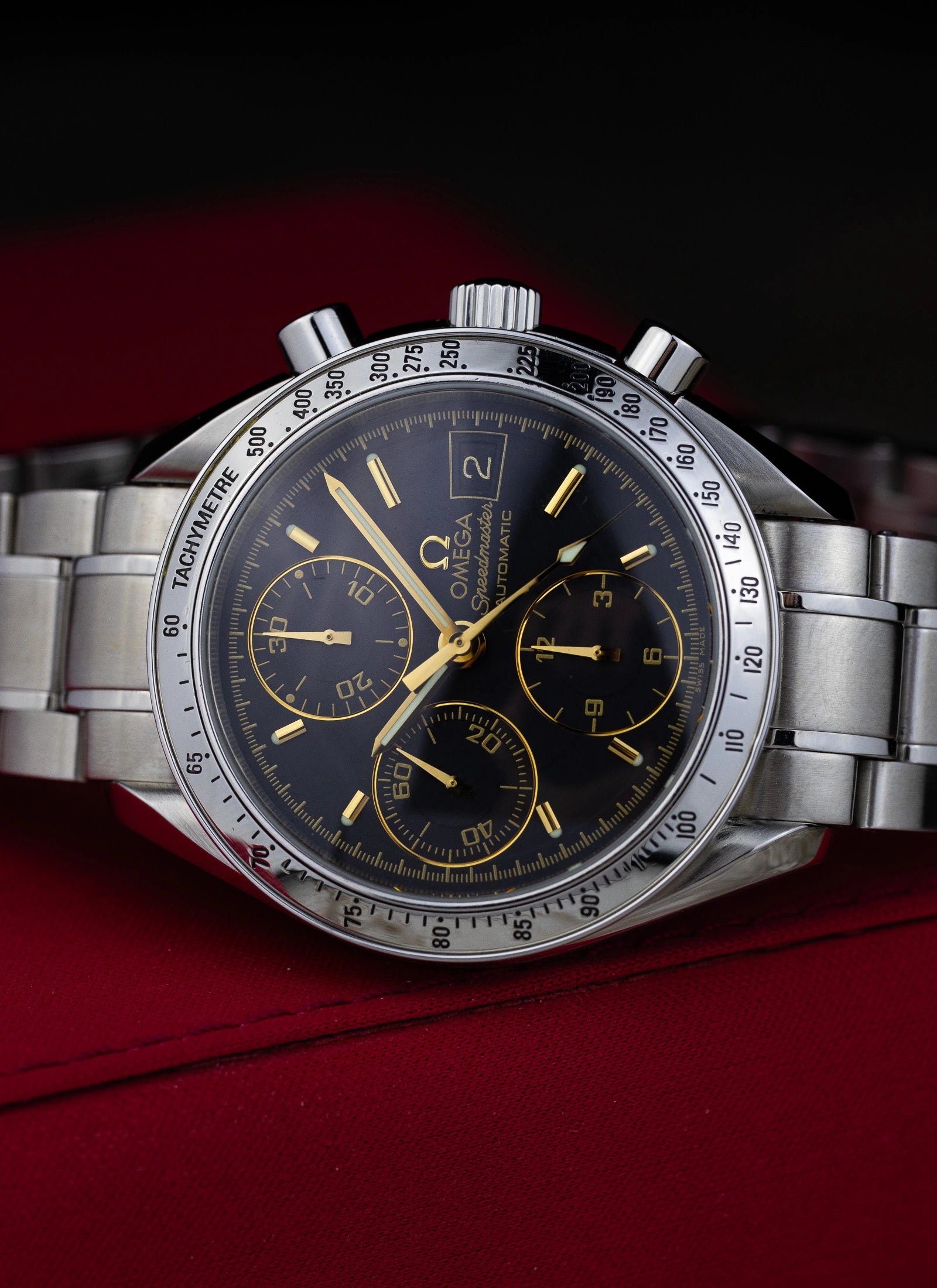 2000 Omega Speedmaster Date 3513.54 cal. 1152 Serviced Full Set