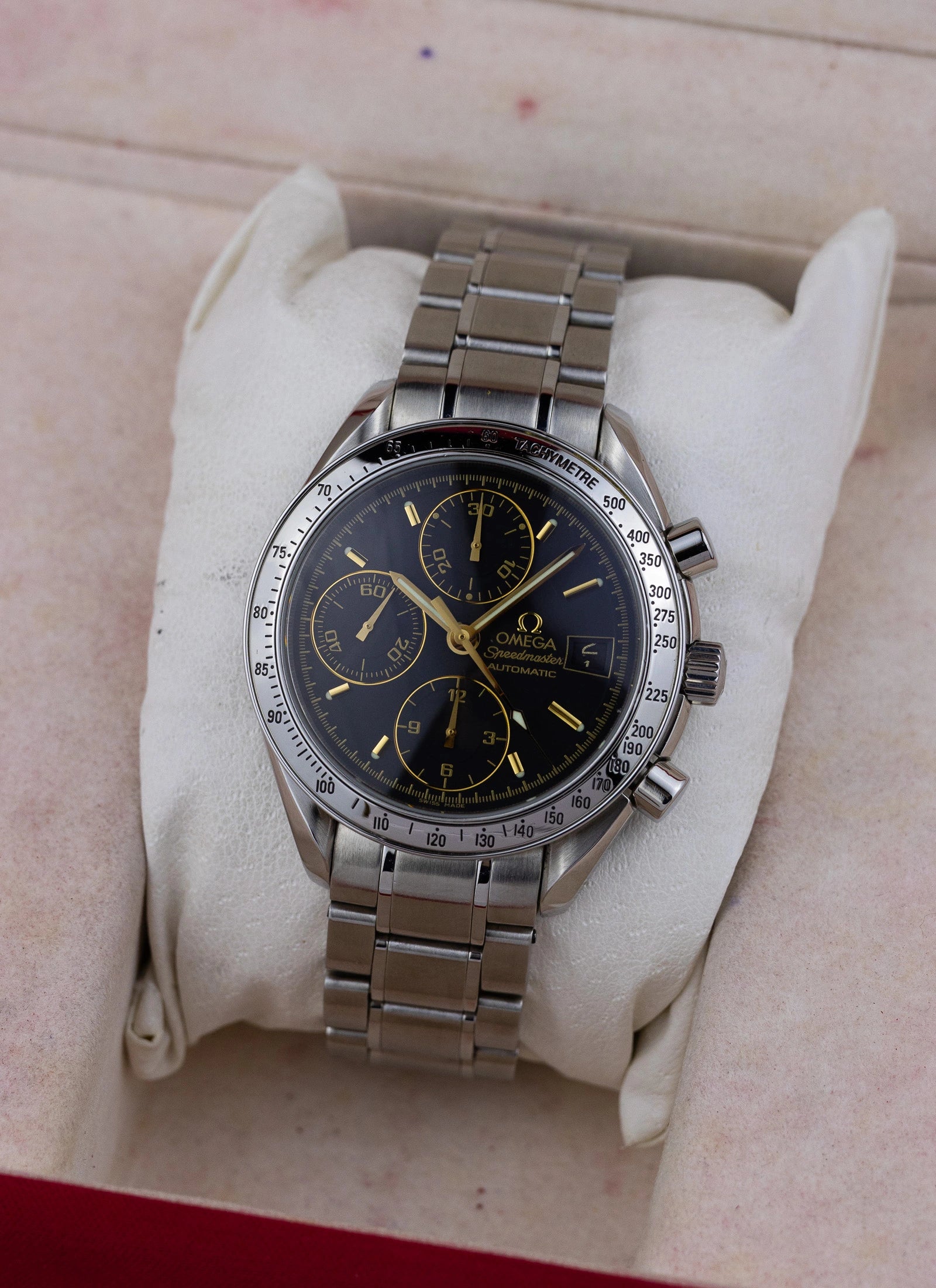 2000 Omega Speedmaster Date 3513.54 cal. 1152 Serviced Full Set