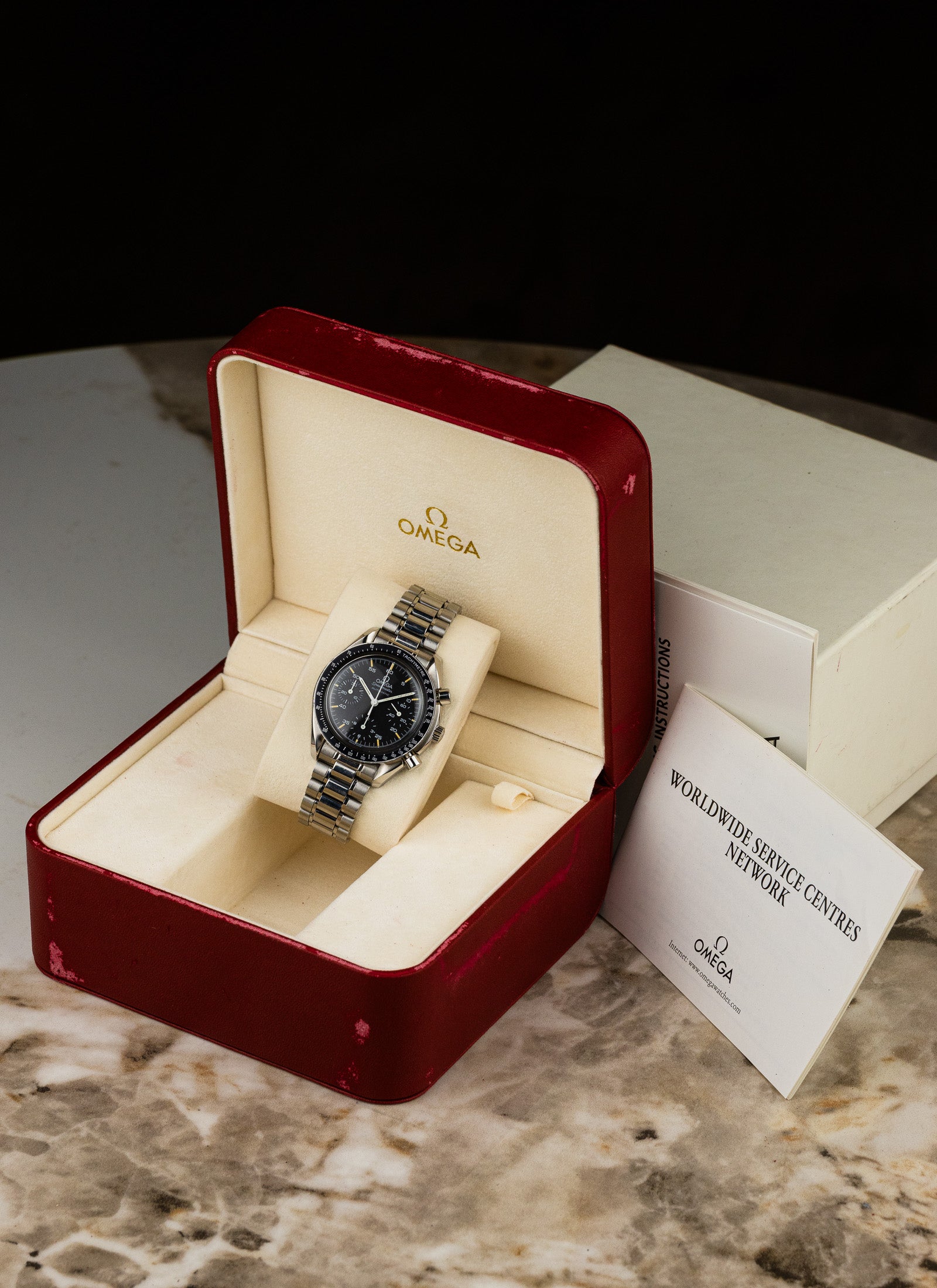 2000s Omega Speedmaster Reduced 3510.50 Serviced Box