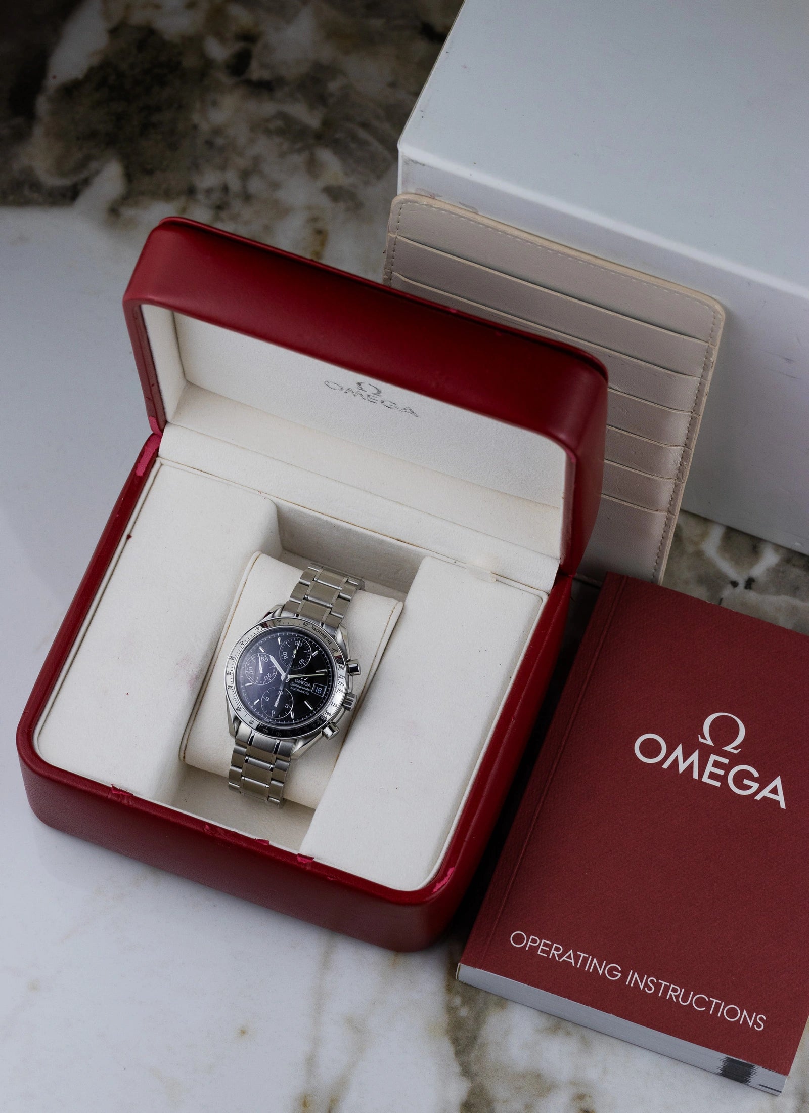 2000s Omega Speedmaster Date SPA 3513.50 Box
