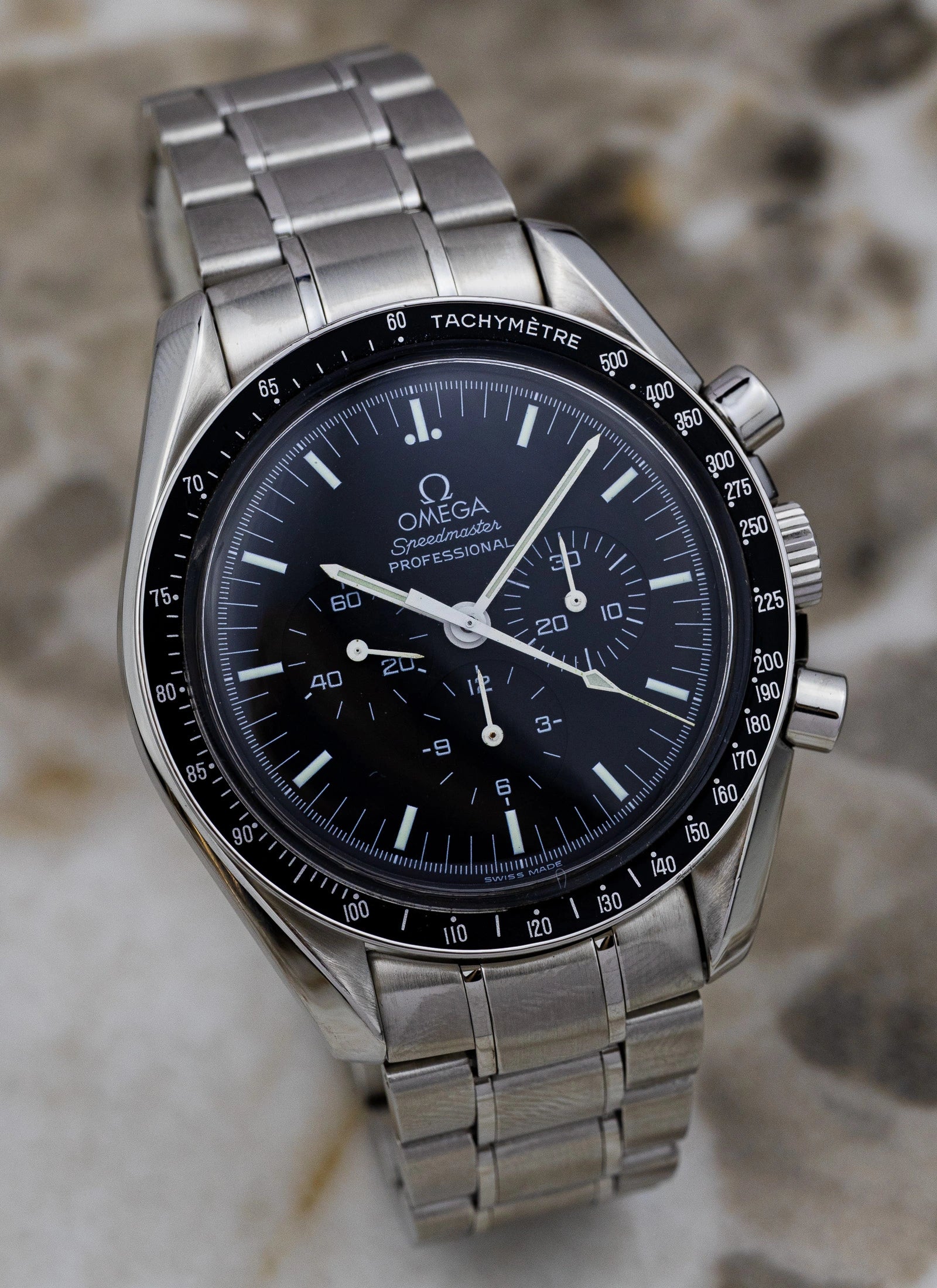 1999 Omega Speedmaster Apollo 11 Moonwatch 3560.50 Full Set