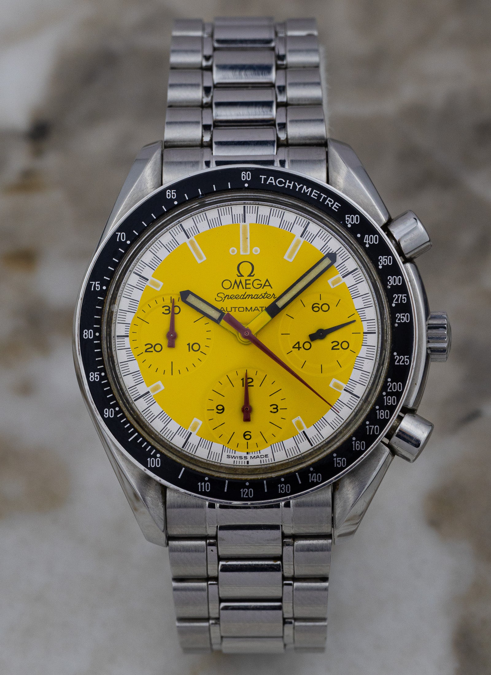 1995 Omega Speedmaster Schumacher 3510.12.00 Full Set