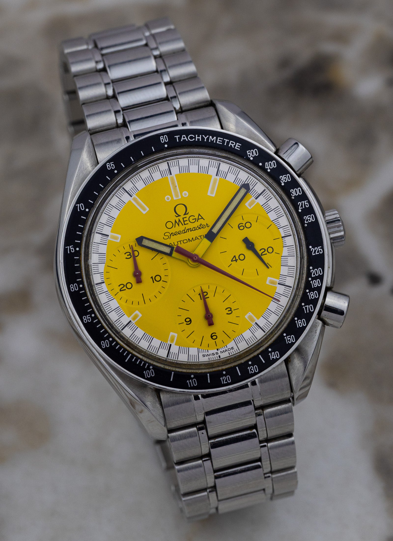 1995 Omega Speedmaster Schumacher 3510.12.00 Full Set