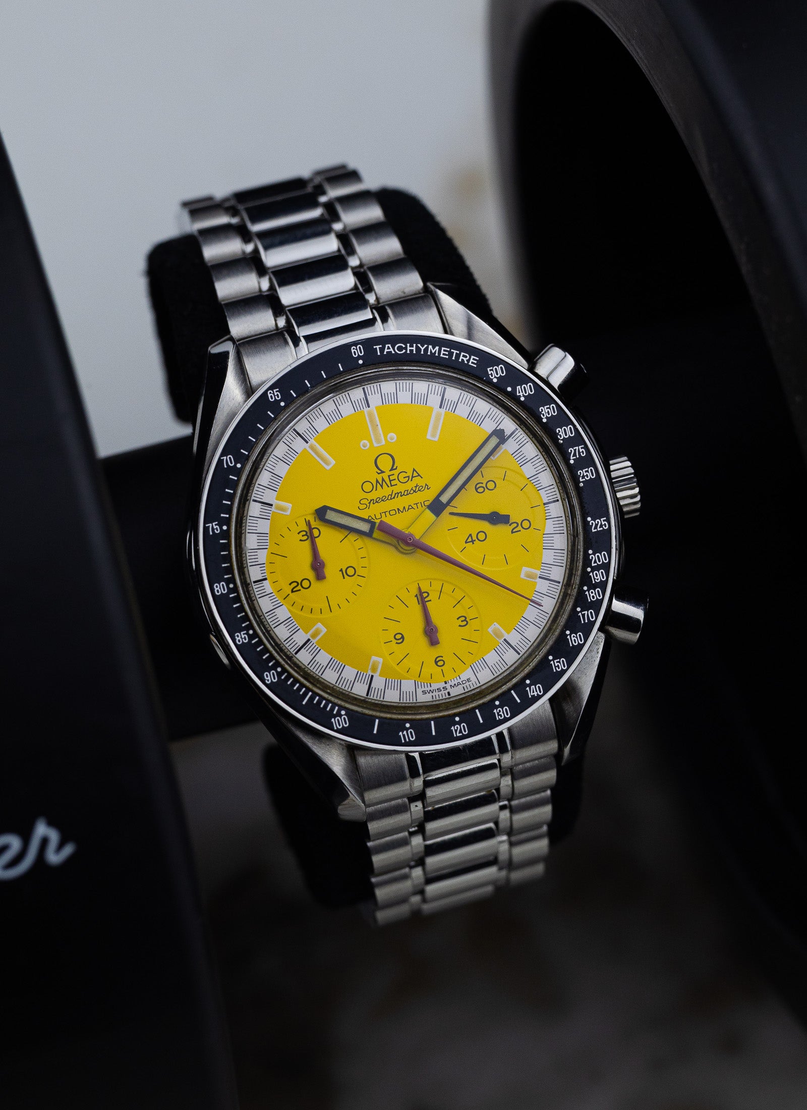 1995 Omega Speedmaster Schumacher 3510.12.00 Full Set