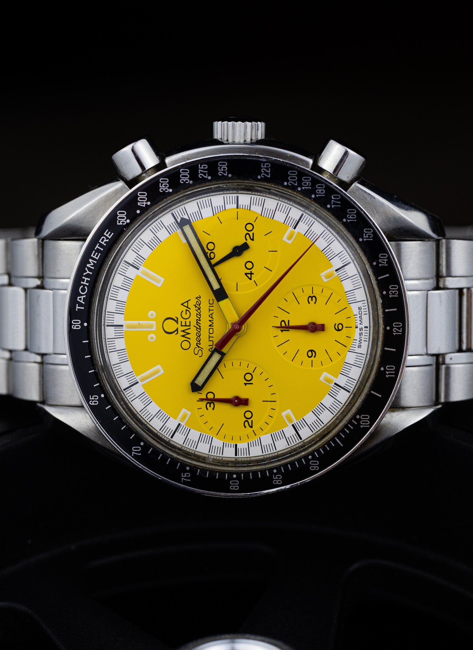 1995 Omega Speedmaster Schumacher 3510.12.00 Full Set
