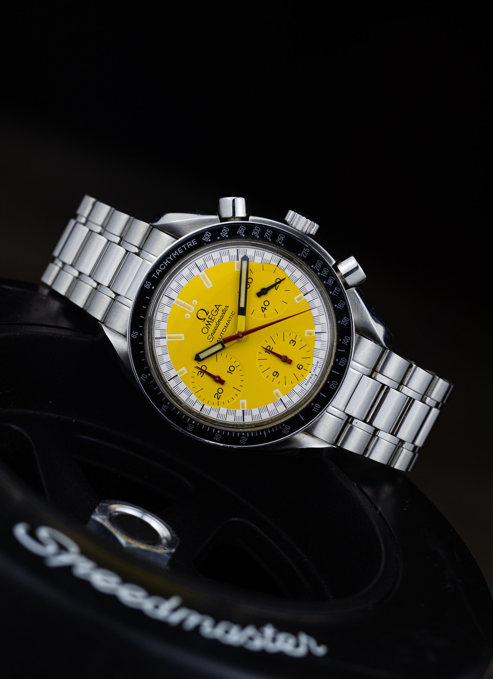 1995 Omega Speedmaster Schumacher 3510.12.00 Full Set