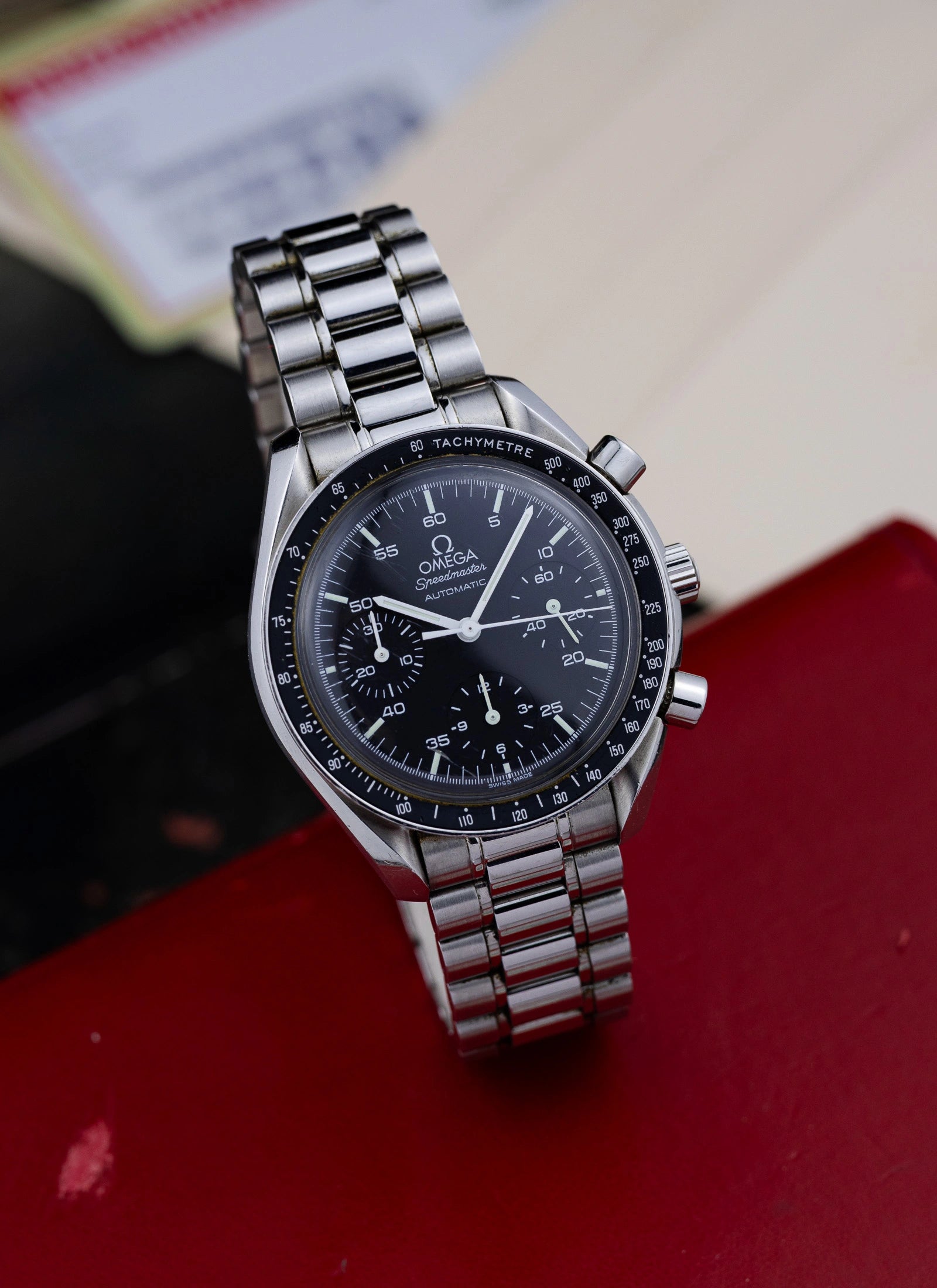 1998 Omega Speedmaster Reduced 3510.50 Full Set