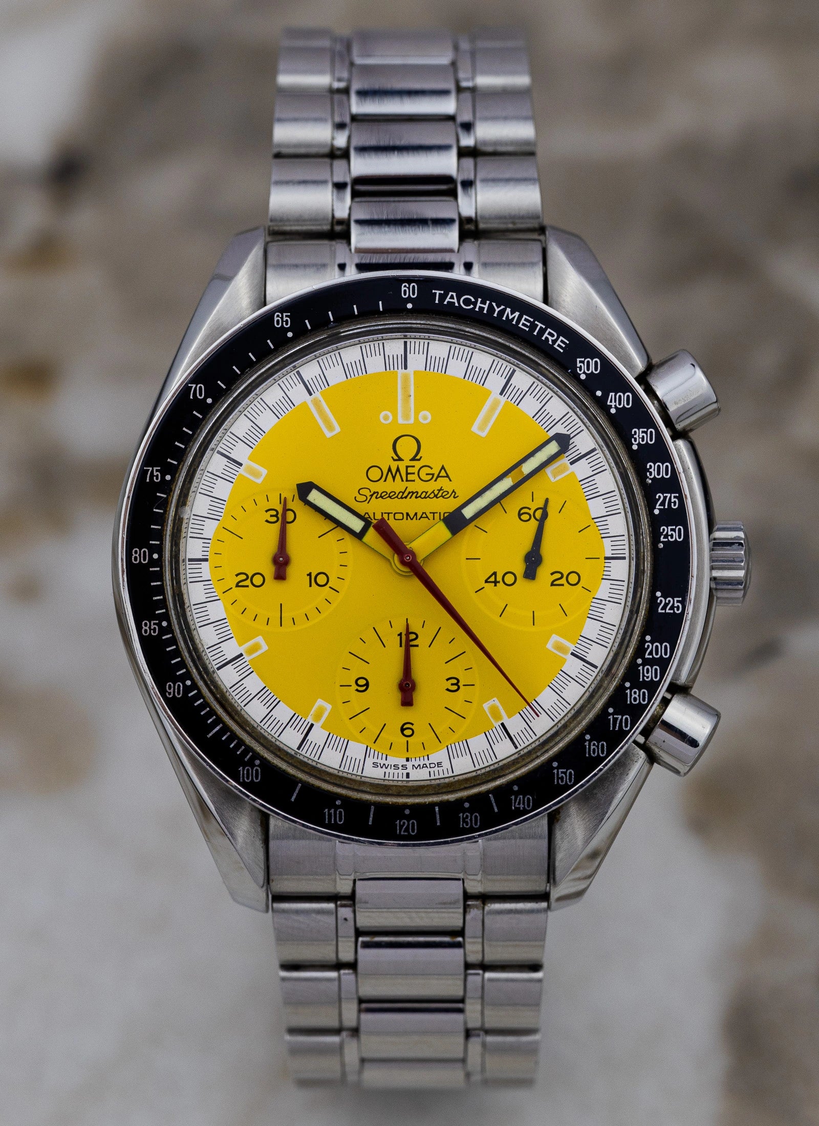 1995 Omega Speedmaster Schumacher 3510.12.00 Full Set