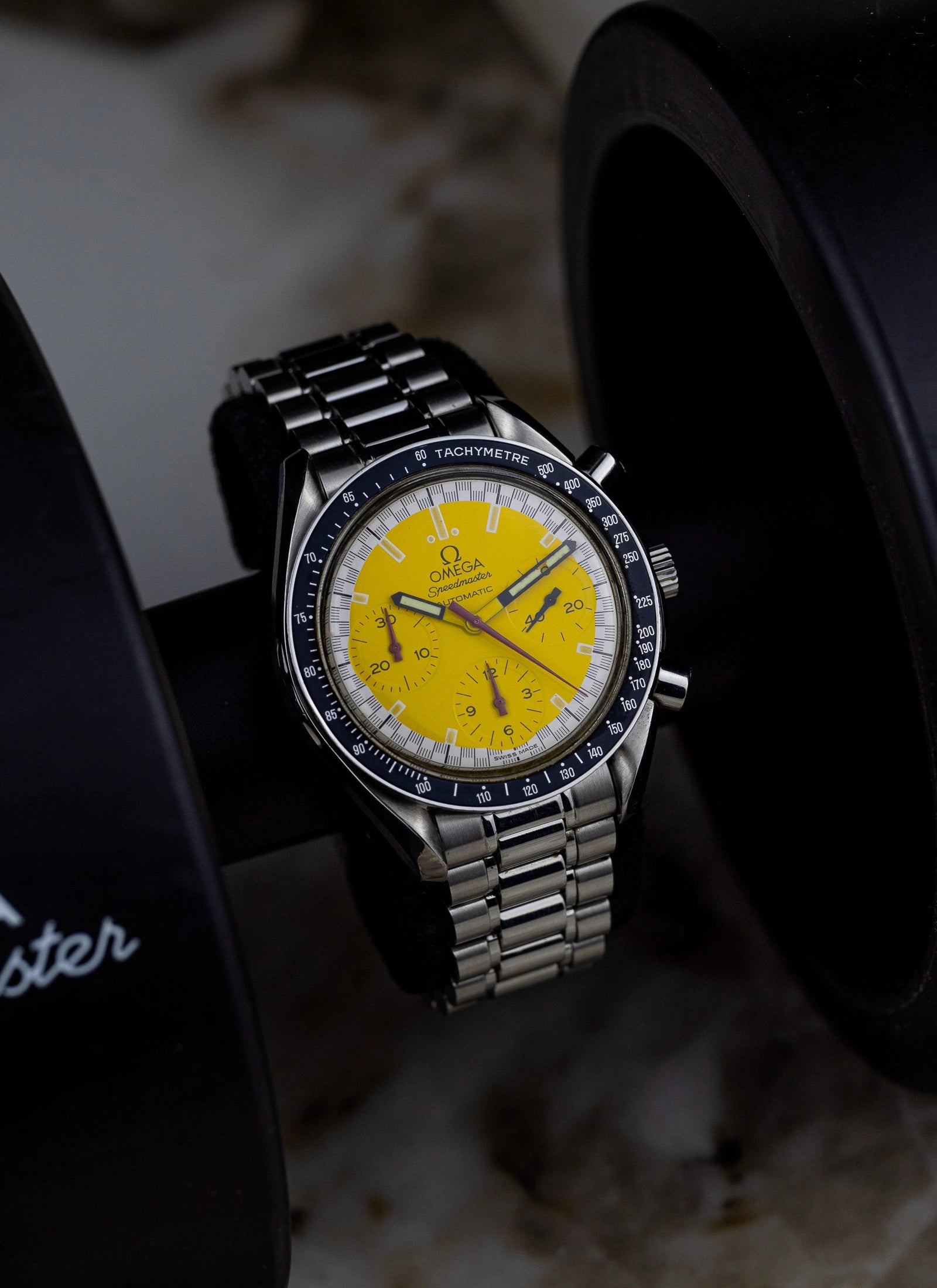 1995 Omega Speedmaster Schumacher 3510.12.00 Full Set