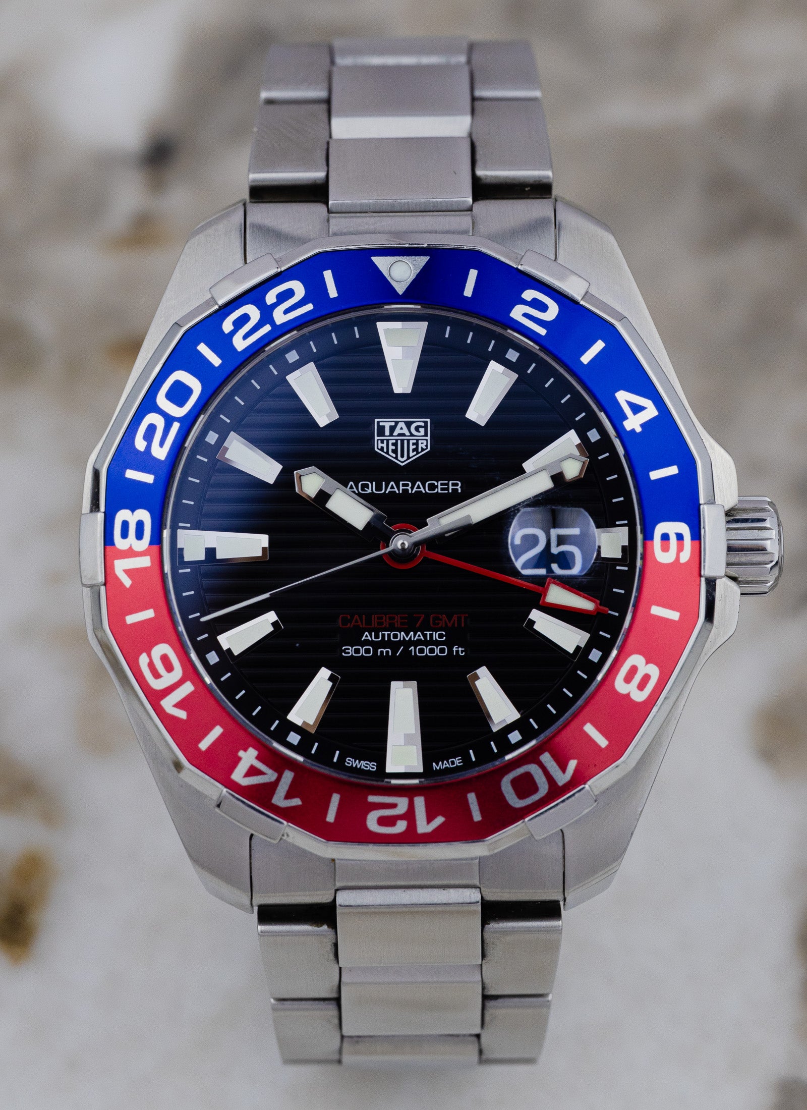 2018 Tag Heuer Aquaracer GMT 300M WAY201F.BA0927