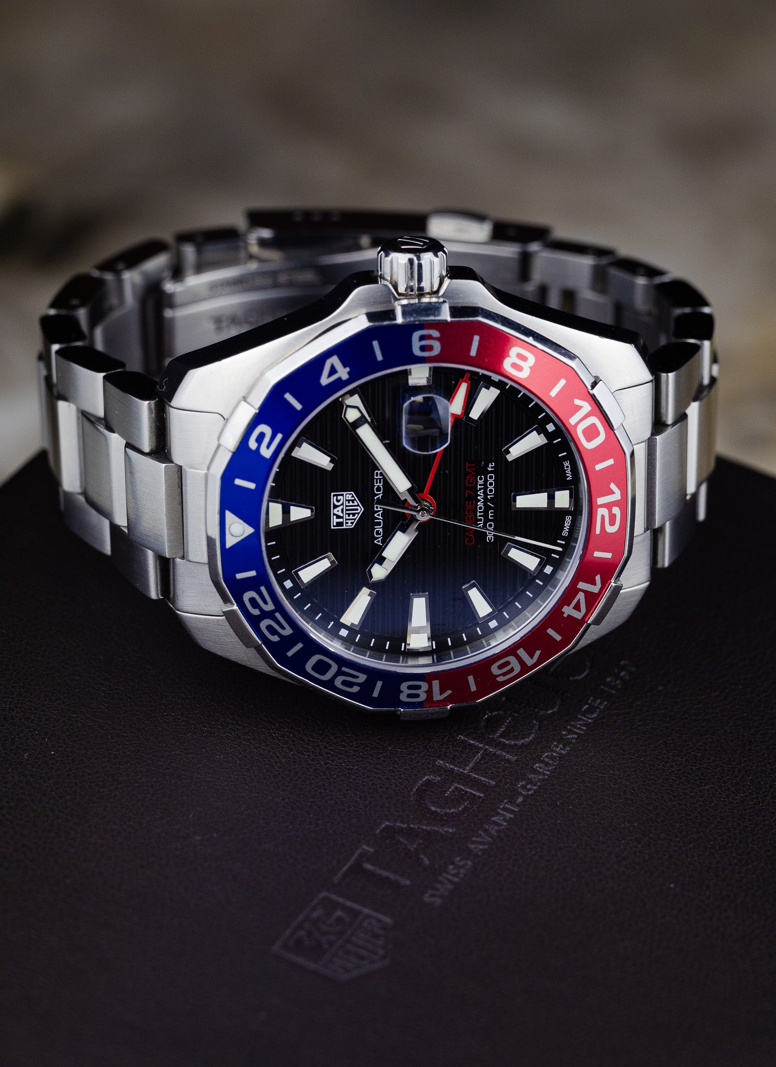 2018 Tag Heuer Aquaracer GMT 300M WAY201F.BA0927
