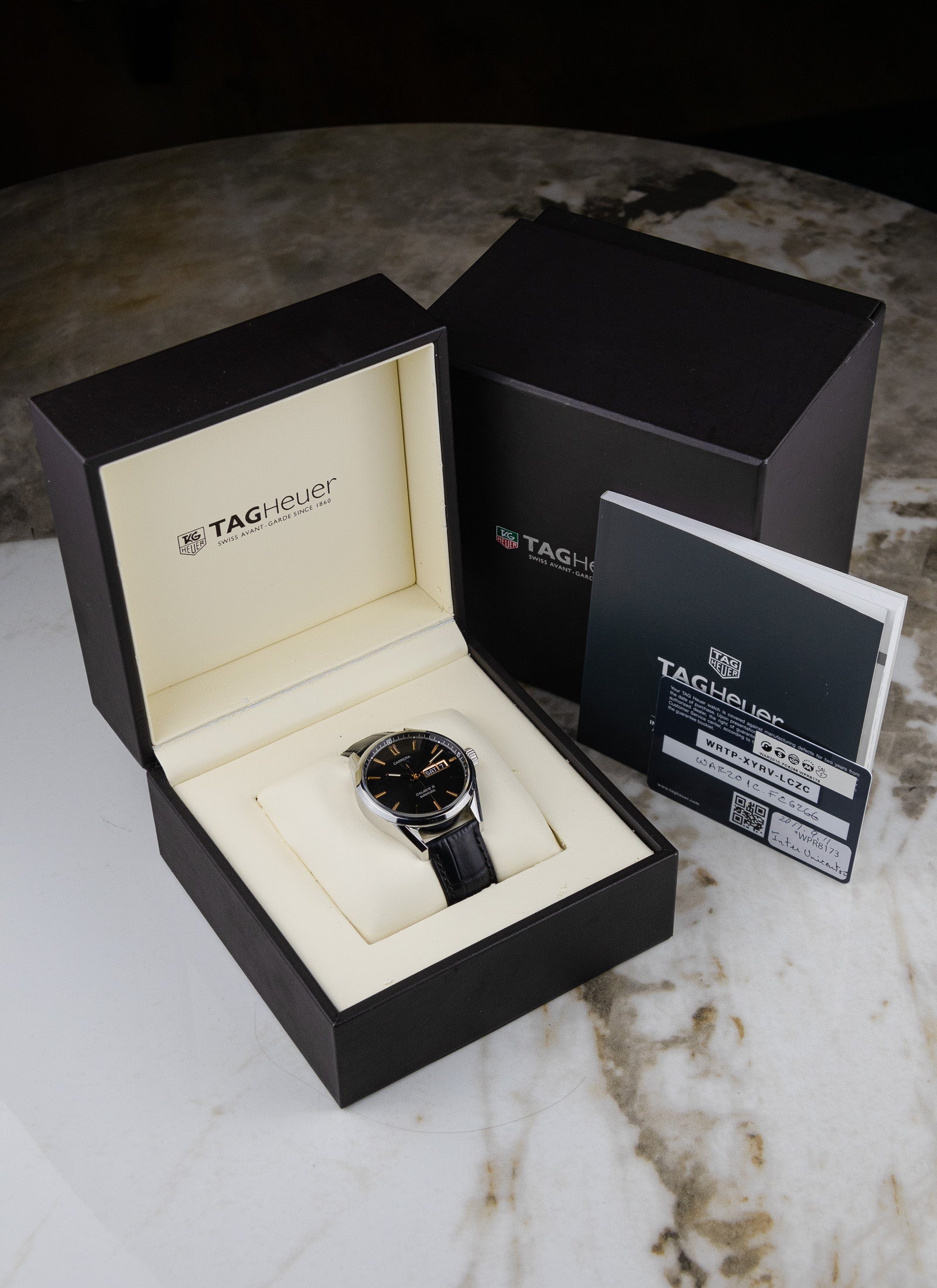 2017 Tag Heuer Carrera Fullset WAR201.BA0723