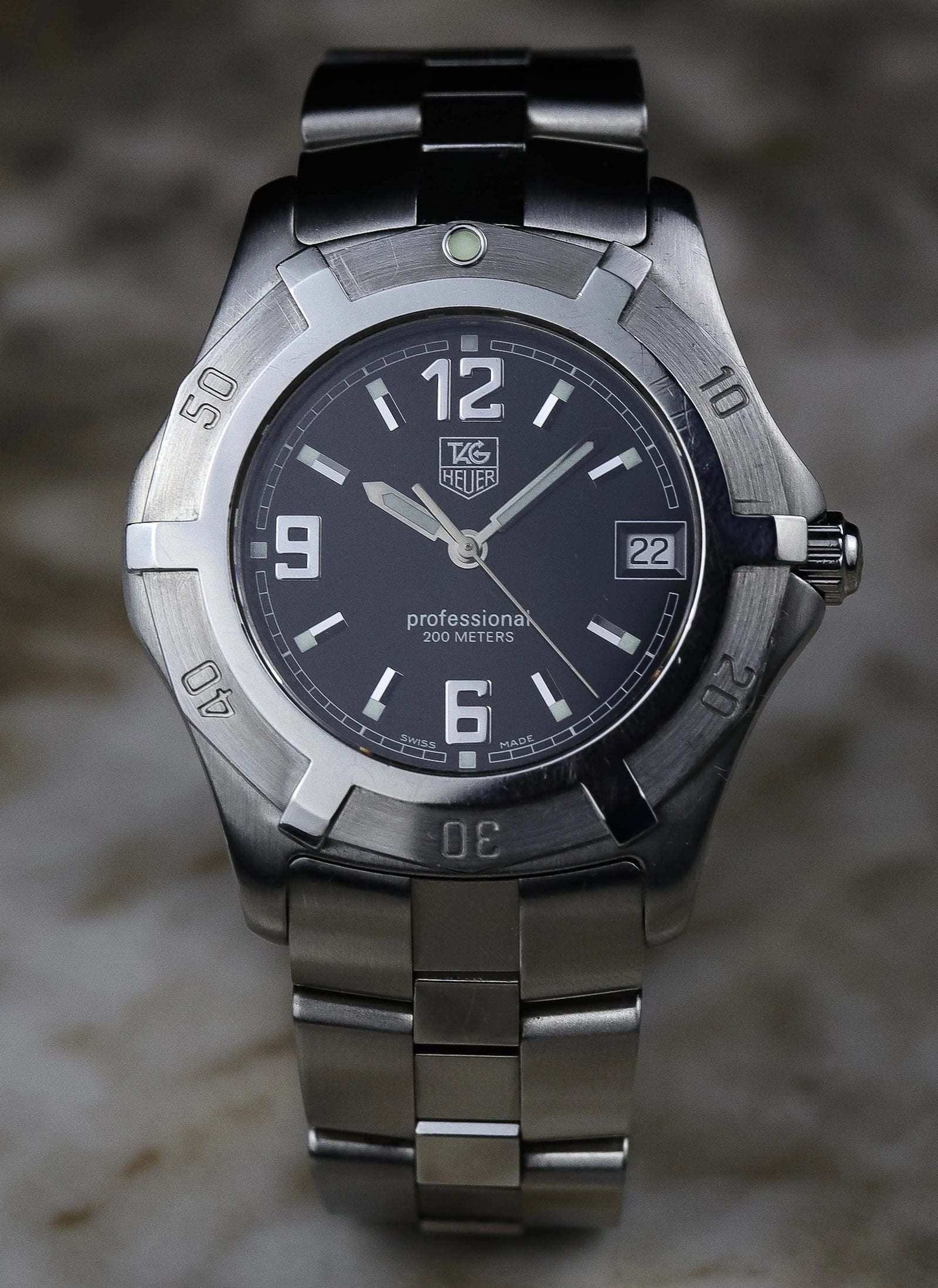 2000s TAG Heuer Proffesional 200m Ref WN1110