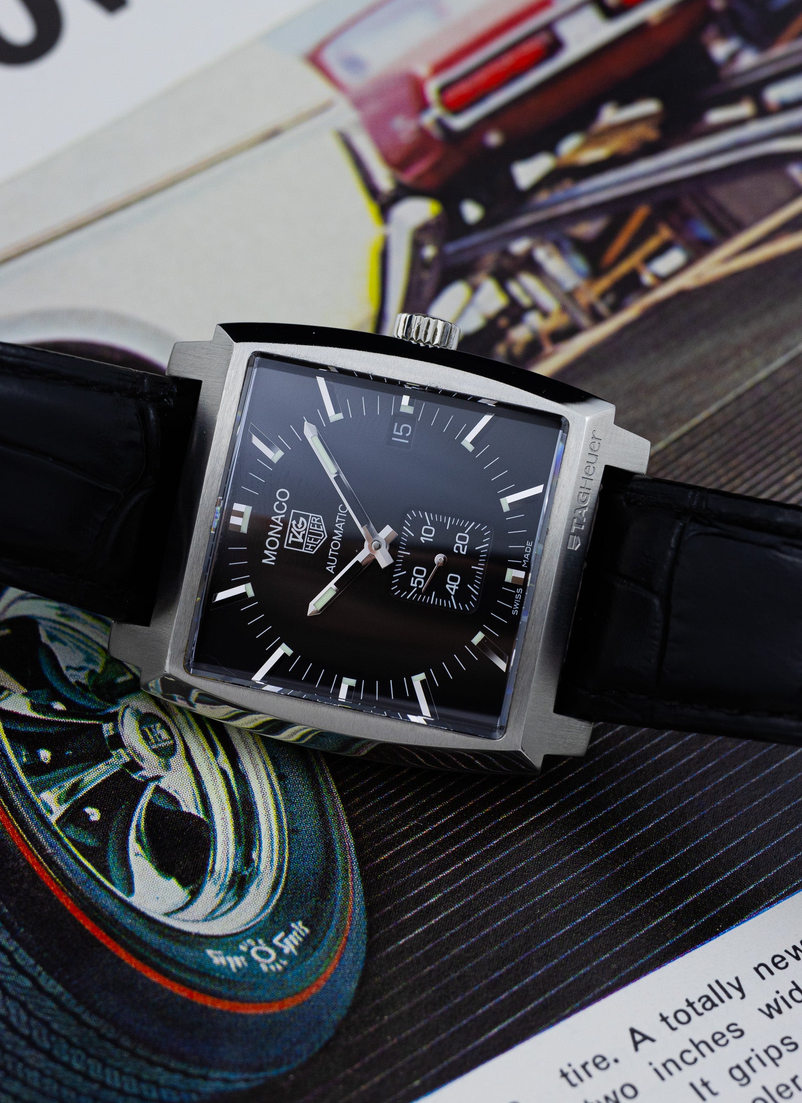 2007 Tag Heuer Monaco Calibre 6 WW2110 Full Set