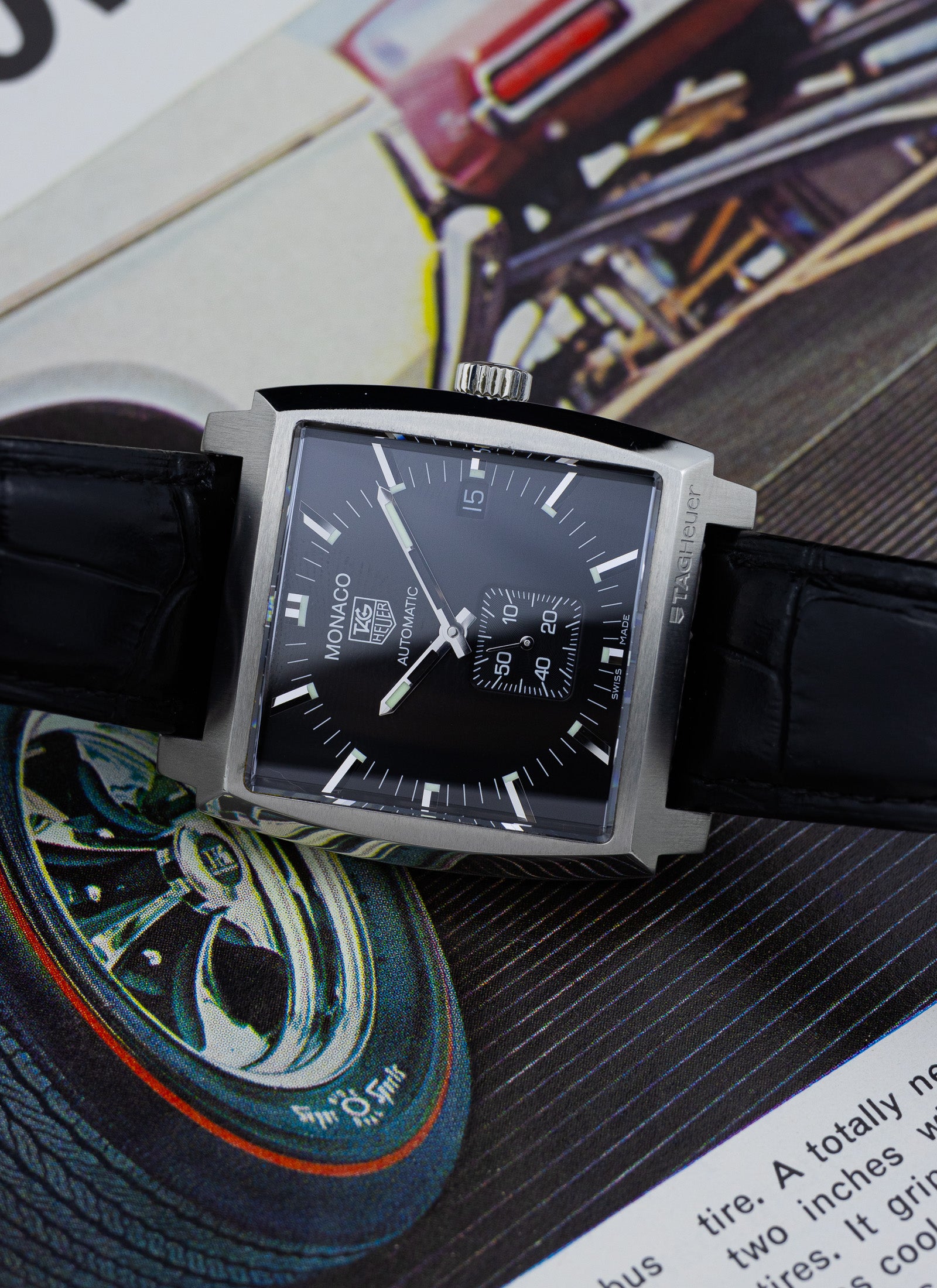 2007 Tag Heuer Monaco Calibre 6 WW2110 Full Set