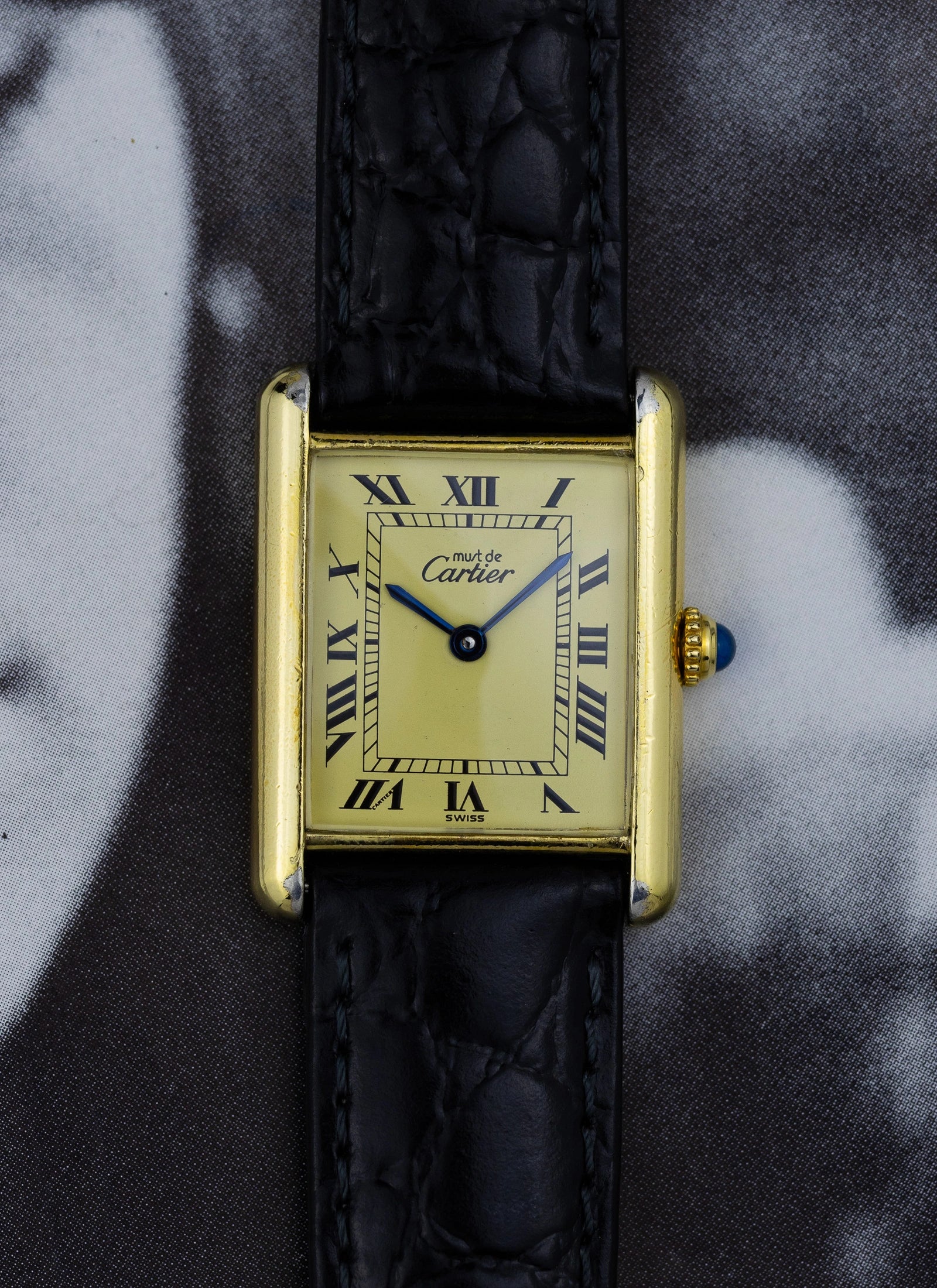 1990s Cartier Must Tank Ivory 590005