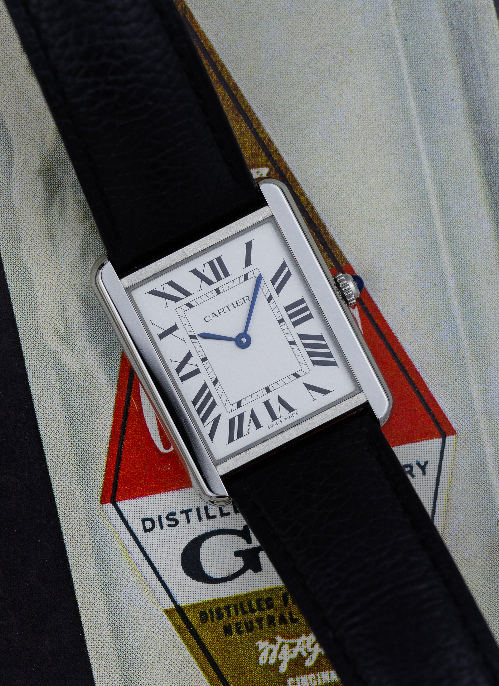 2020 Cartier Tank Solo "L" WSTA0028 Full Set