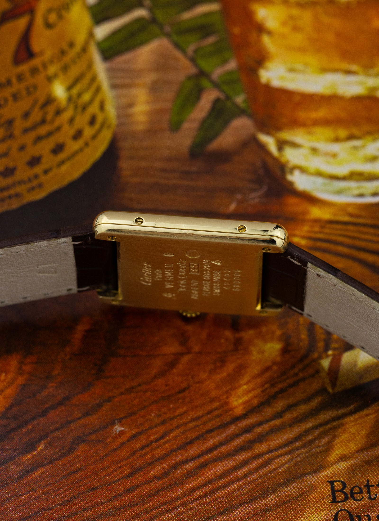 1990s Cartier Tank Must Black Dial 590005