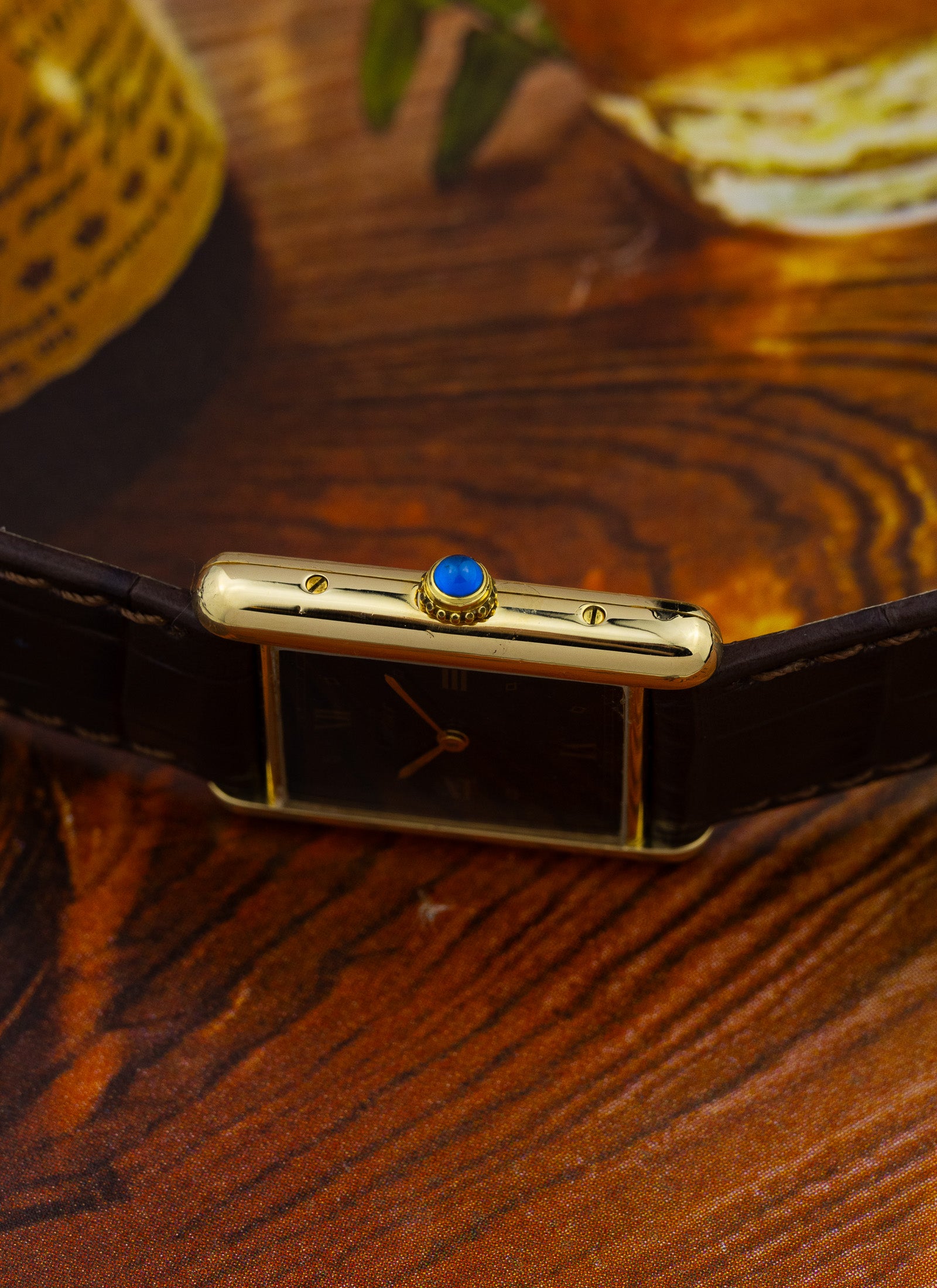 1990s Cartier Tank Must Black Dial 590005