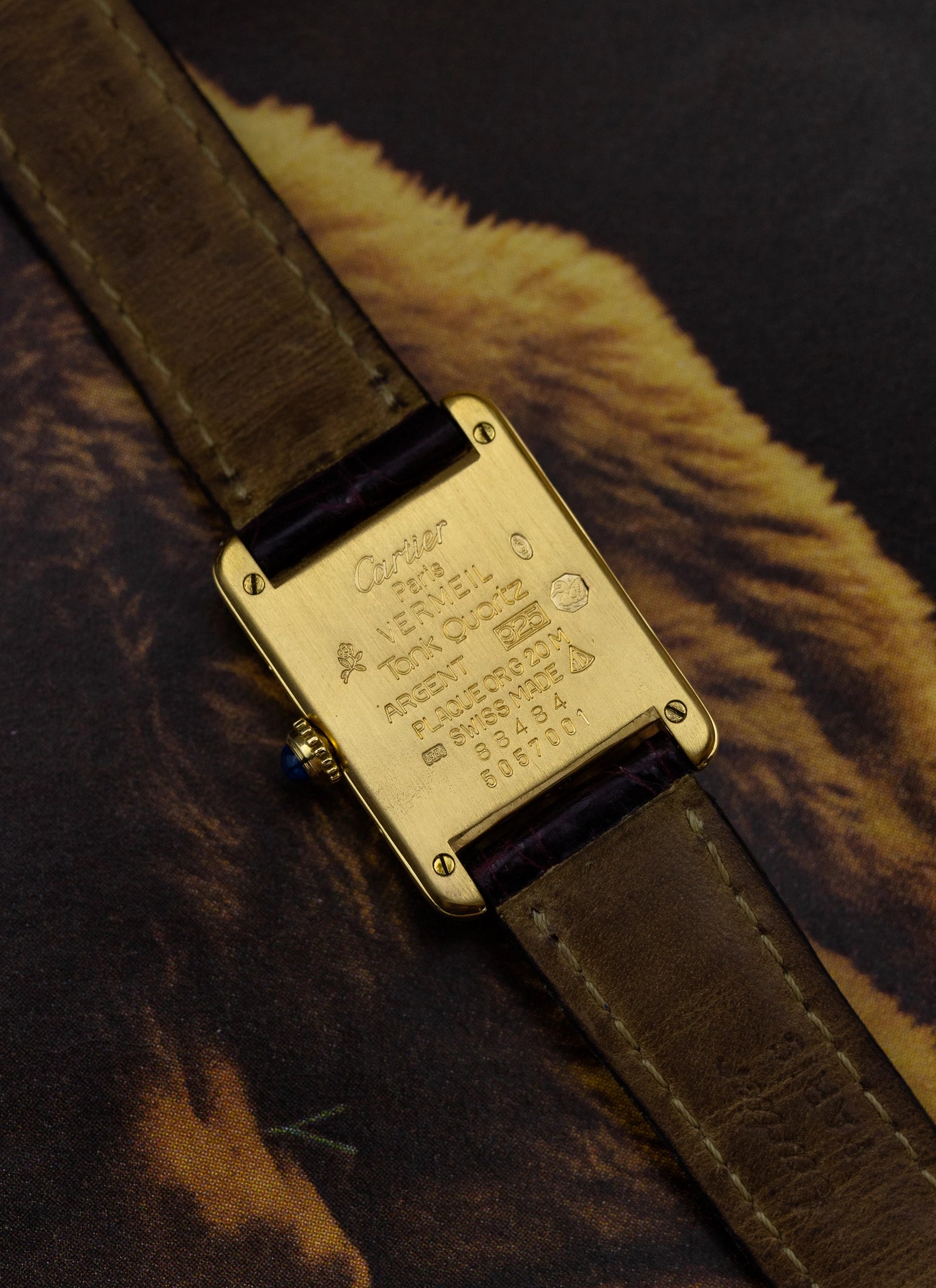 1990s Lady Cartier Must Tank Arabic Dial 5057001