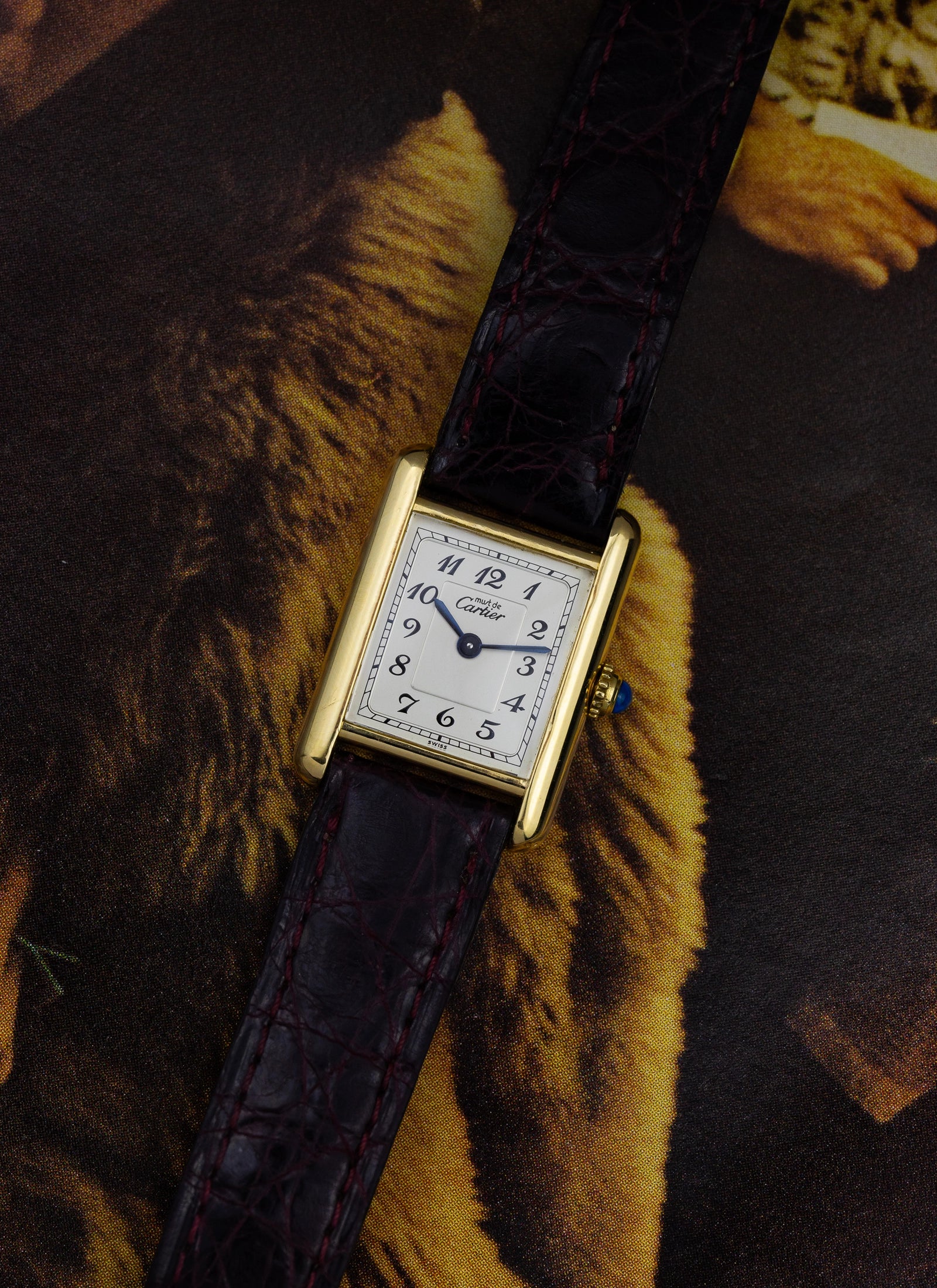 1990s Lady Cartier Must Tank Arabic Dial 5057001