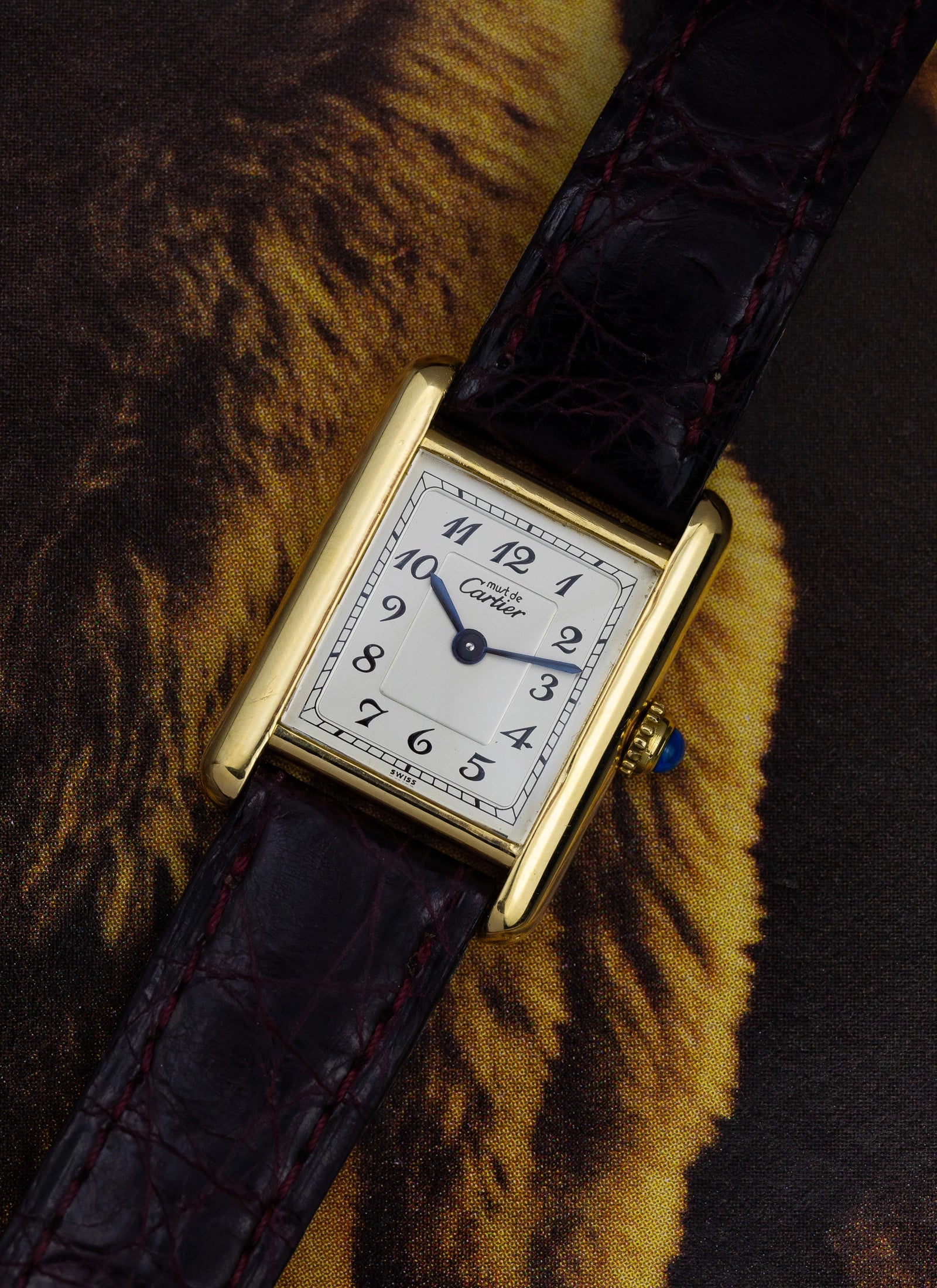 1990s Lady Cartier Must Tank Arabic Dial 5057001
