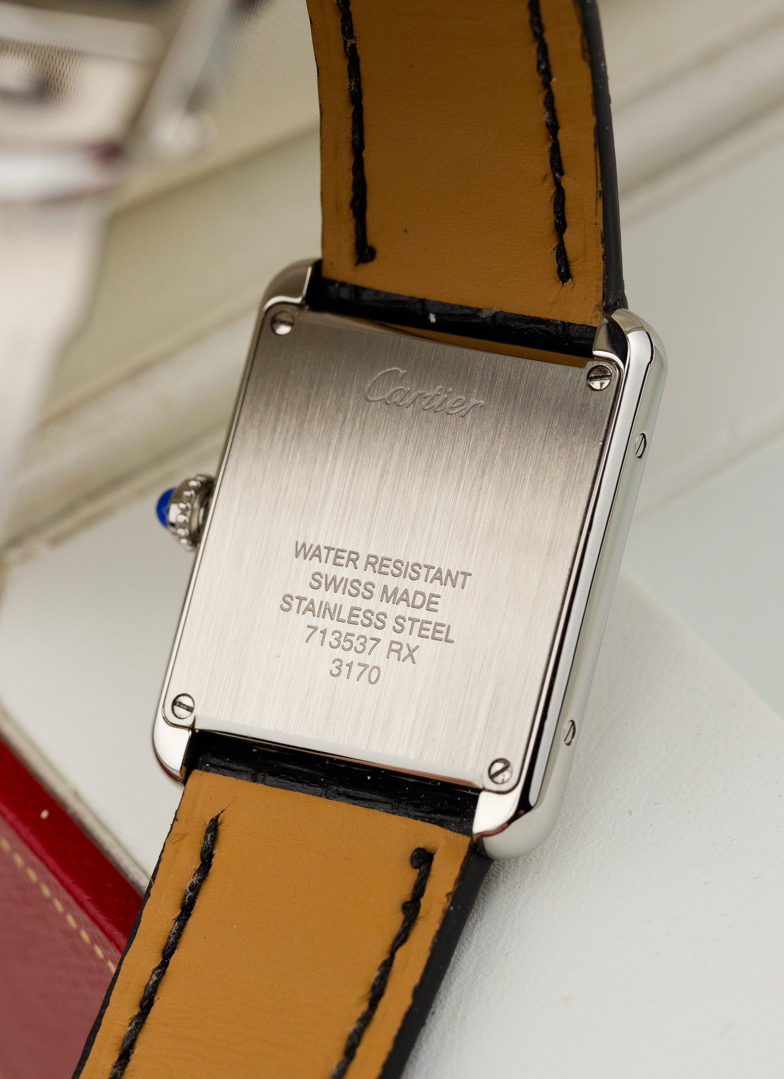 2010s Cartier Tank Solo W5200005 Full Set