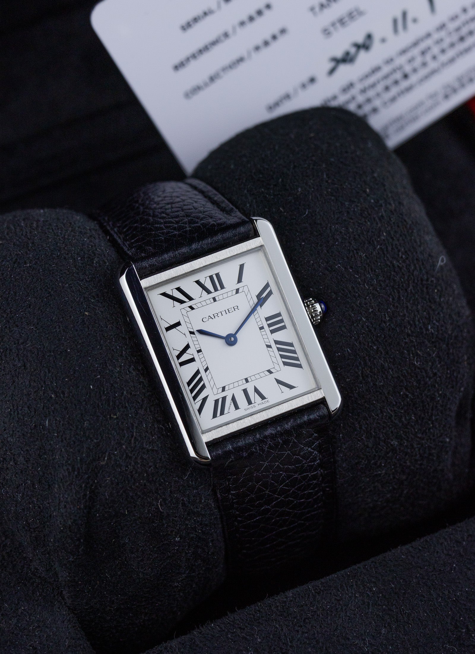 2020 Cartier Tank Solo "L" WSTA0028 Full Set