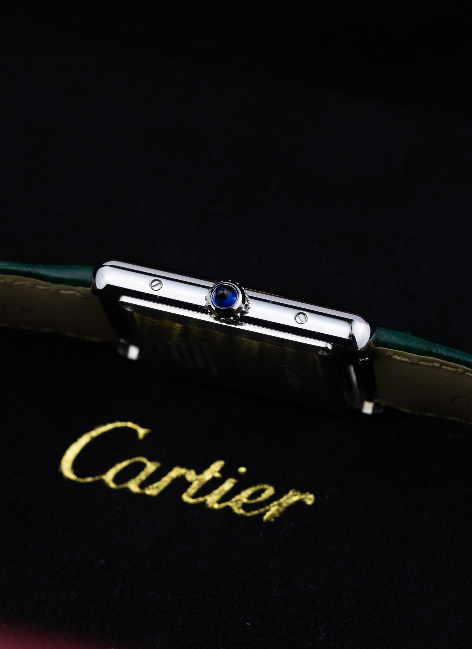 2025 Cartier Tank Green Dial WSTA0056 Full Set