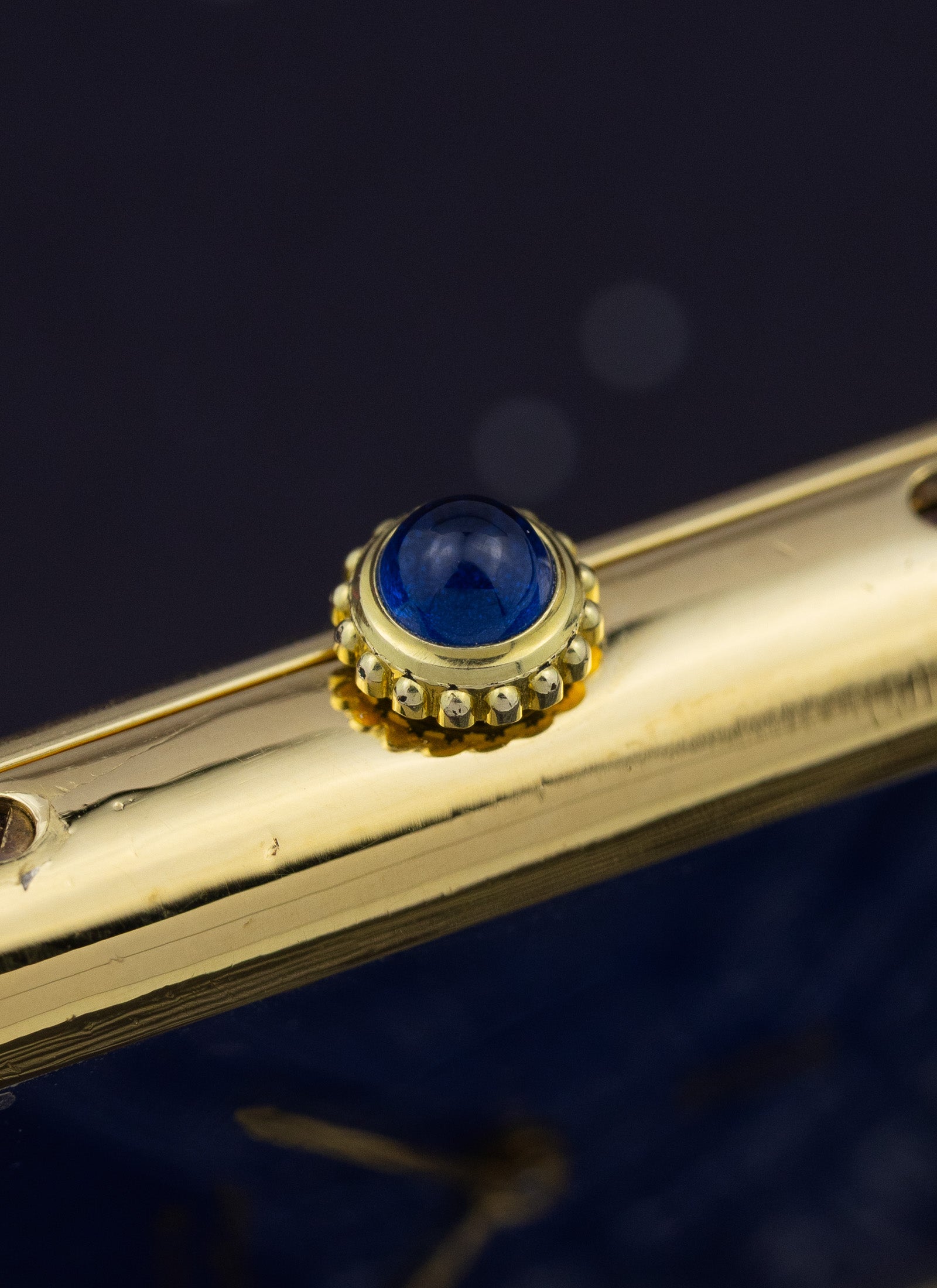 1980s Cartier Must Tank Lapis Lazuli Dial Manual Winding