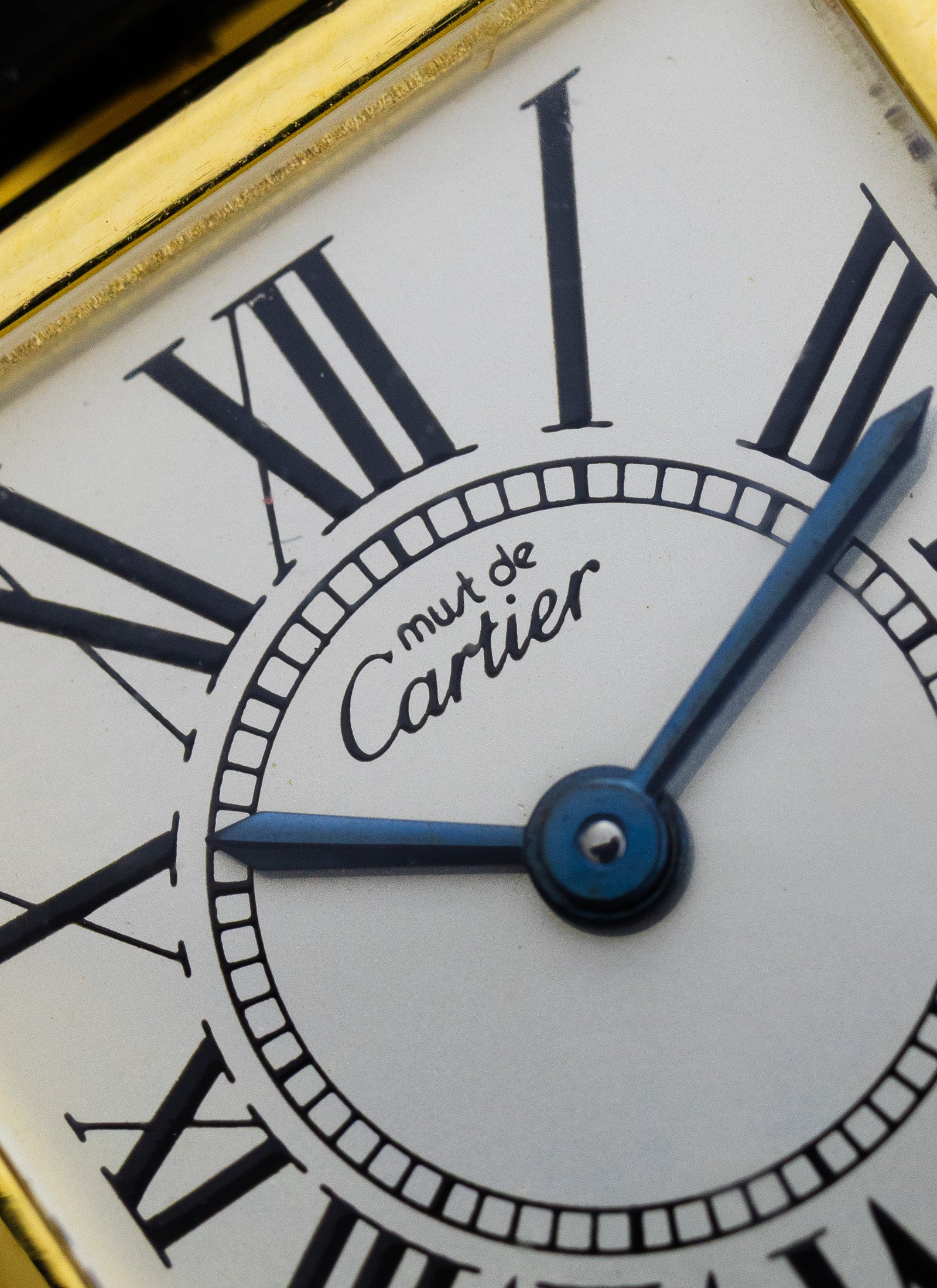 1990s Cartier Tank Opaline Roman Index 5057001