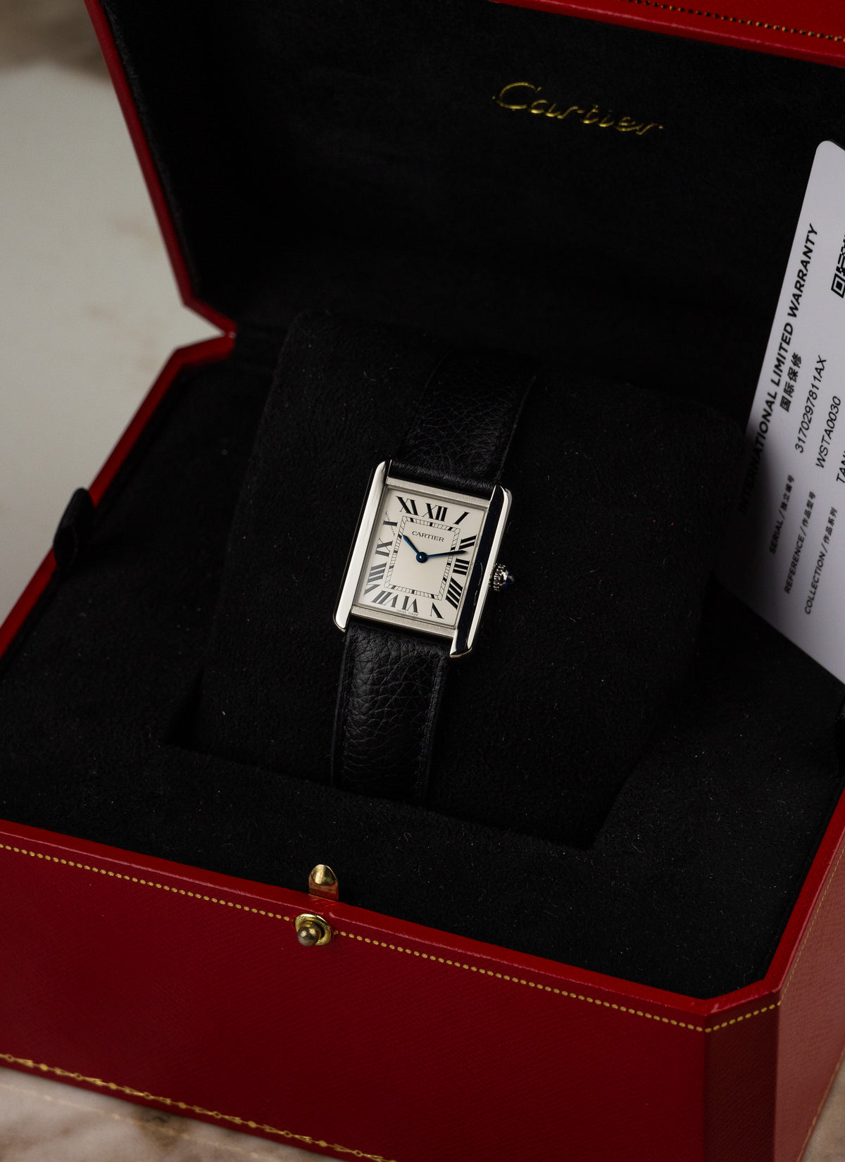 2021 Cartier Tank Solo SM WSTA0030/3170 Full Set