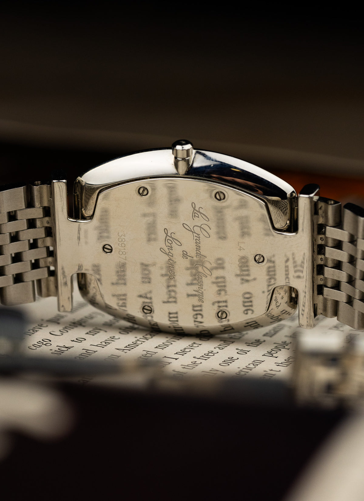 2010s Longines La Grande Classique Tonneau L4.705.4