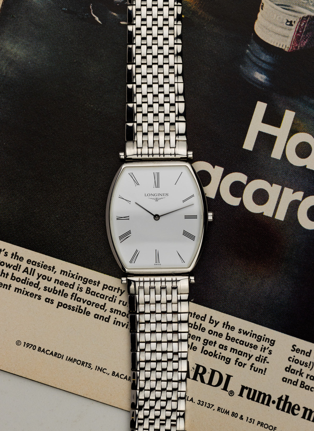 2010s Longines La Grande Classique Tonneau L4.705.4