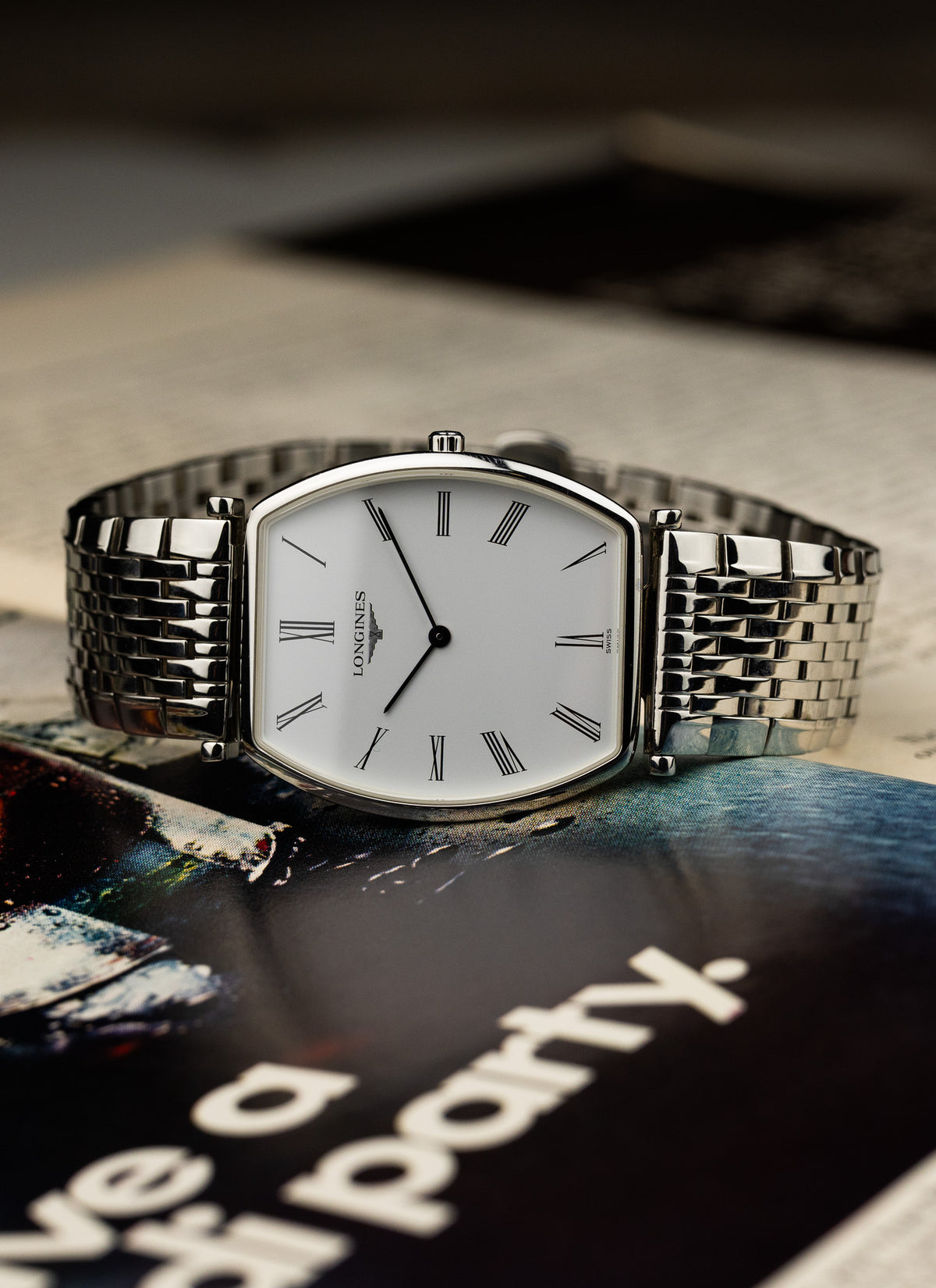 2010s Longines La Grande Classique Tonneau L4.705.4