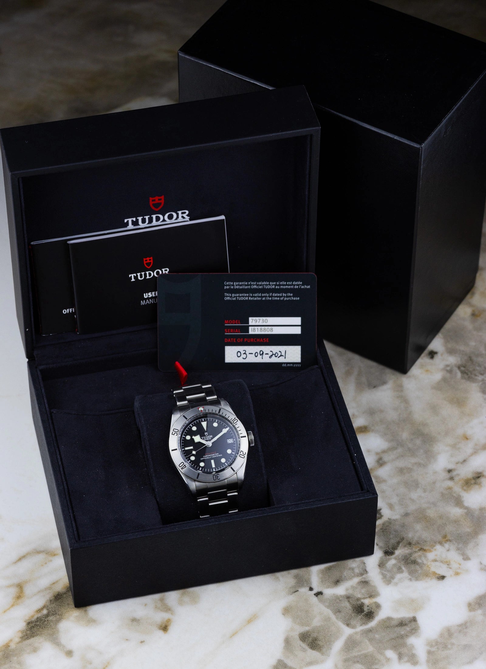 2021 Tudor Black Bay 79730 Full Set