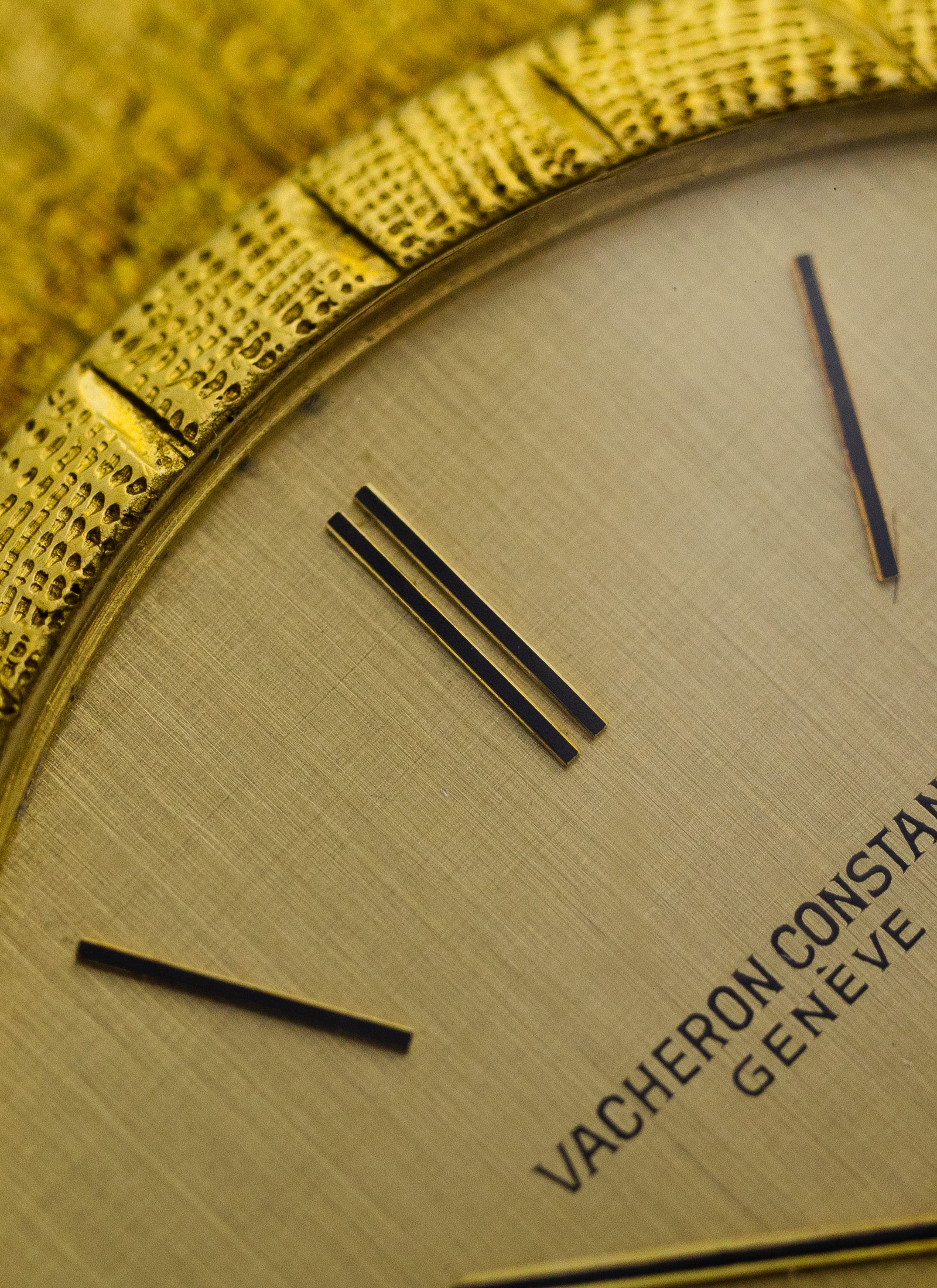 18K Vacheron Constantin Patrimony Linen Dial 6352